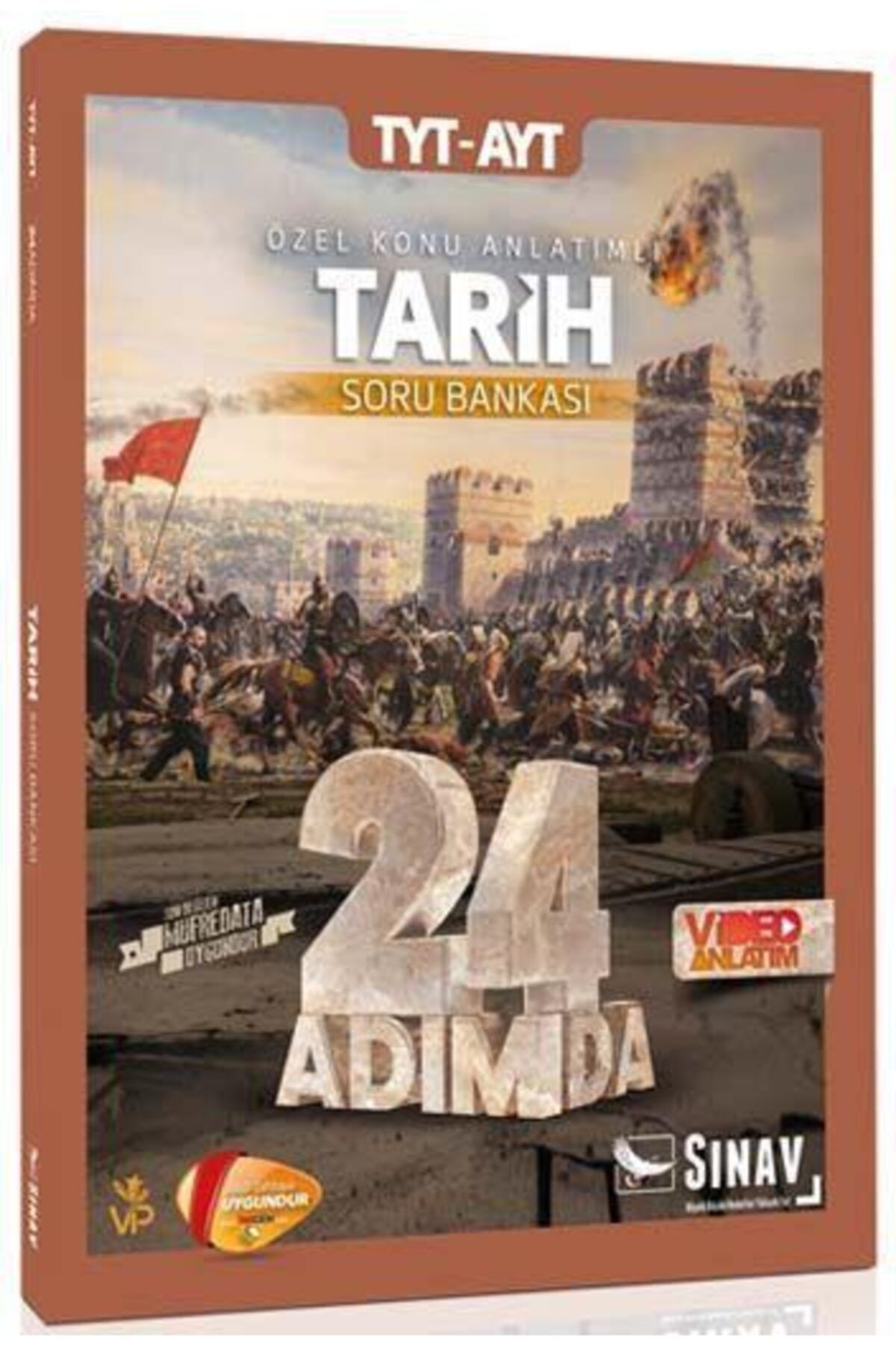 Sinav Yayinlari Tyt Ayt Tarih 24 Adimda Ozel Konu Anlatimli Soru Bankasi Sinav Dergisi Yayinlari Trendyol