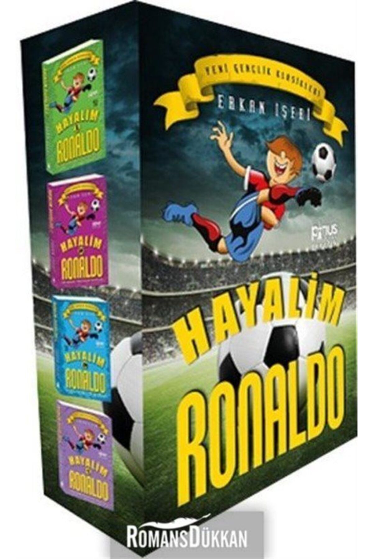 Pinus Kitap Hayalim Ronaldo Seti - 4 Kitap Kutulu
