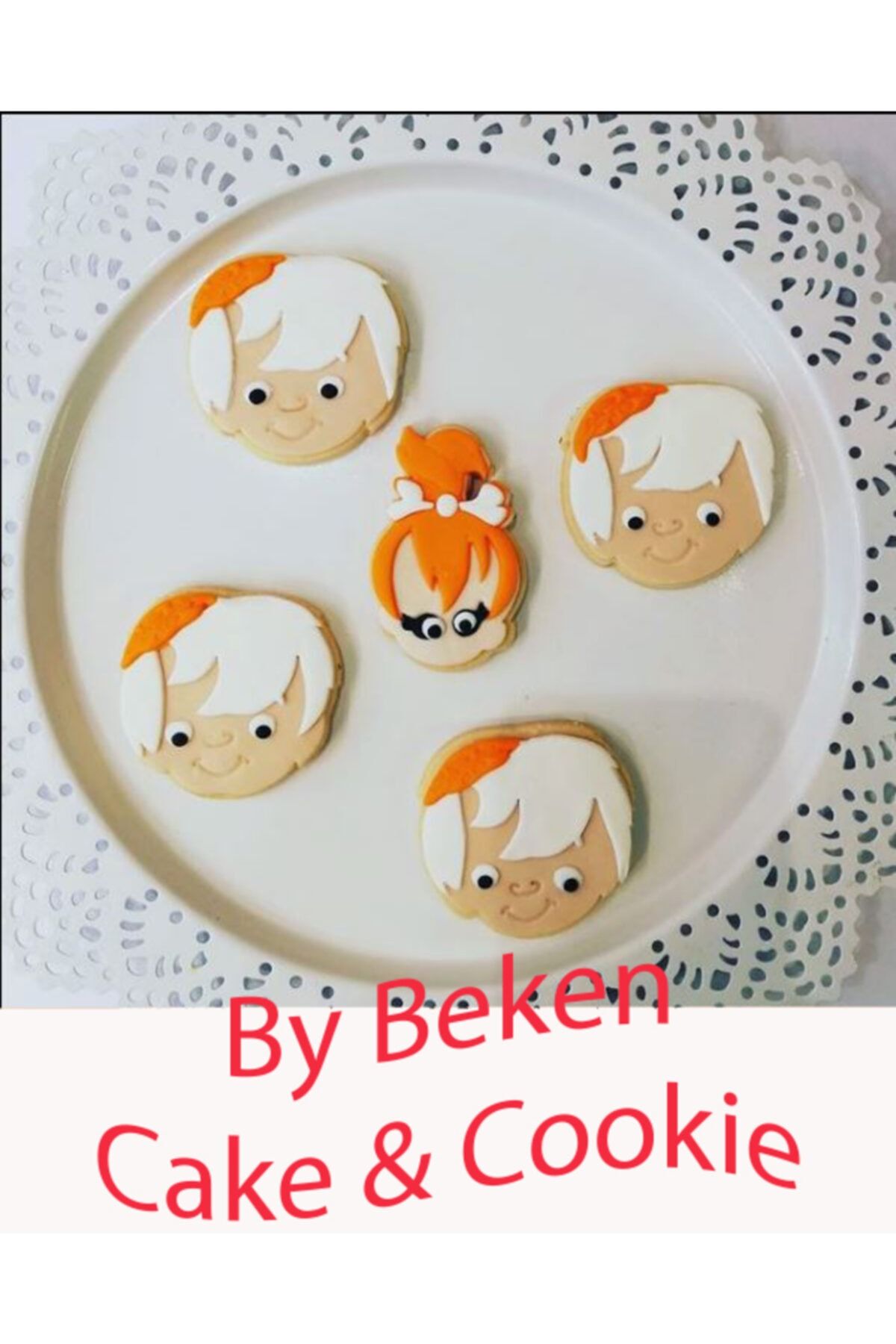 By Beken Cake Patisserie Çakıl & Bambam Kurabiye 5+5 Toplam 10 Adet