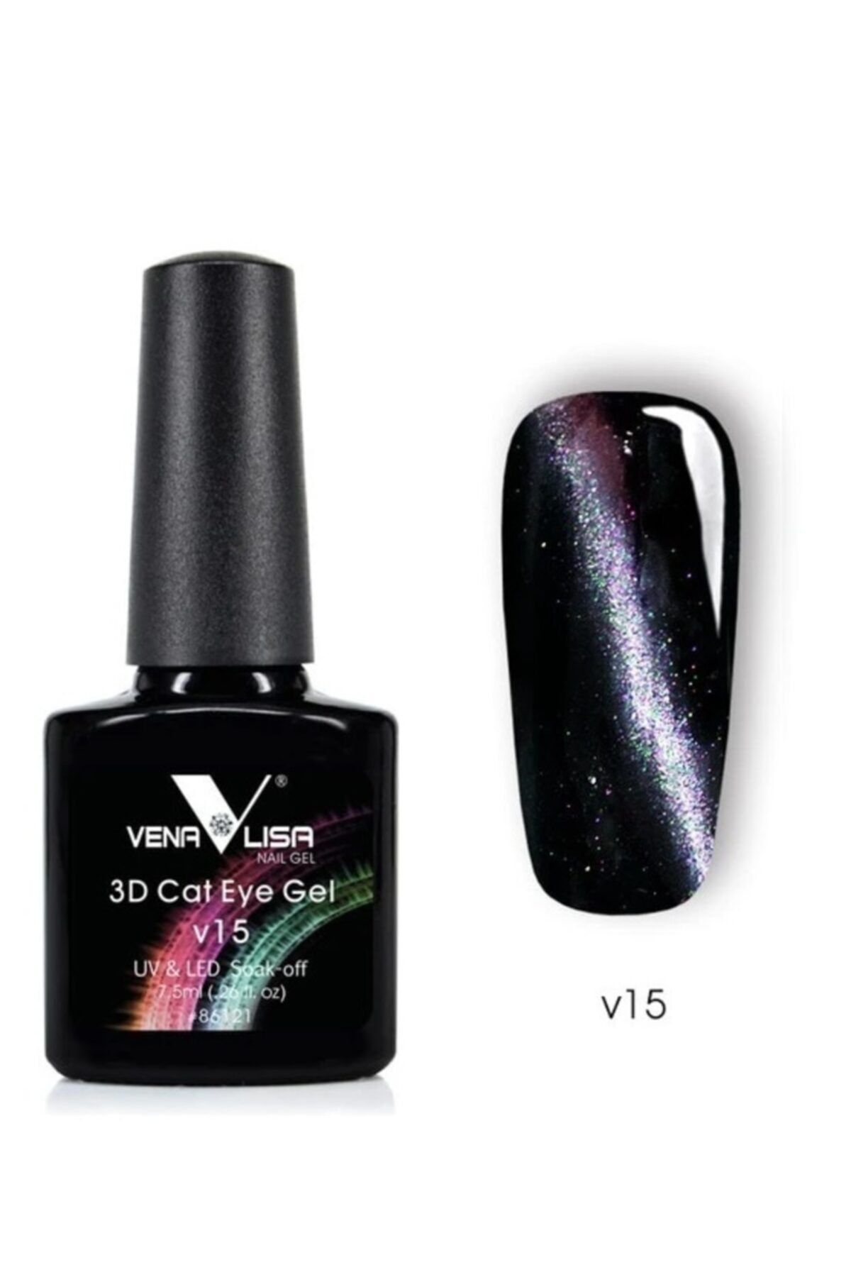 Venalisa 3D Cat Eye Kedi Gözü Magnet Kalıcı Oje 7.5 ml Kod:v15