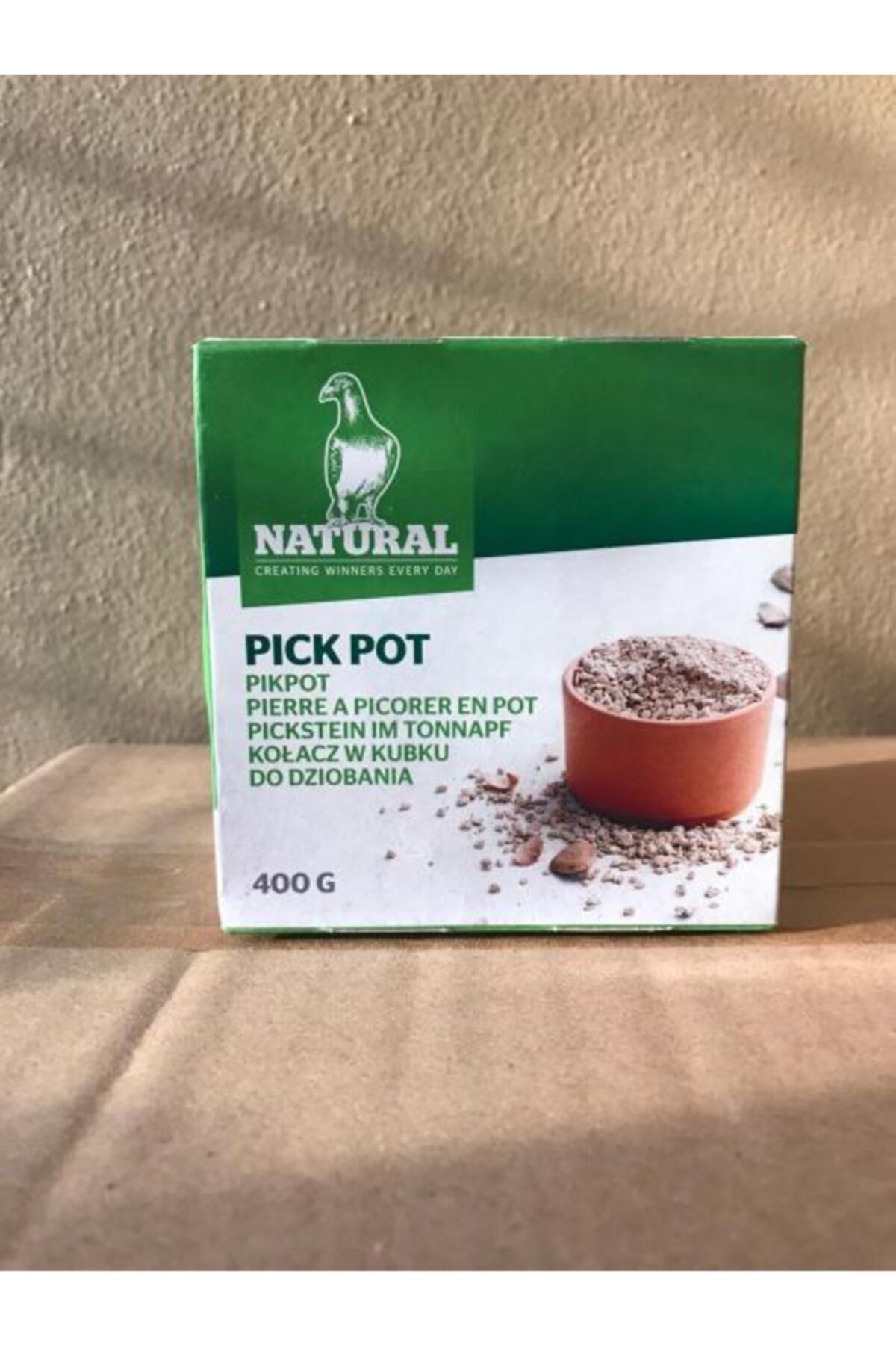 Natural Pick Pot Doğal Mineral Taşı
