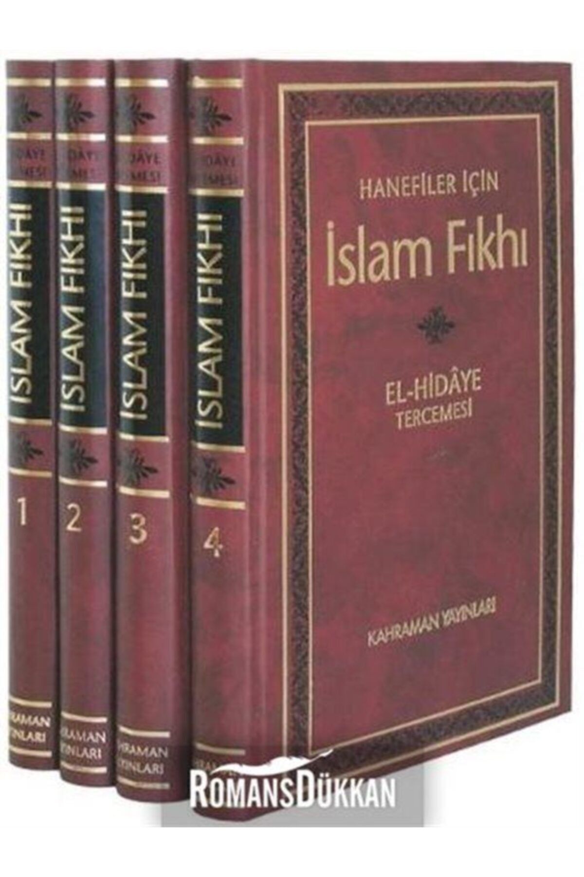 Kahraman Yayınları Hanefiler İçin İslam Fıkhı - El Hidaye Tercemesi (4 Cilt Takım)