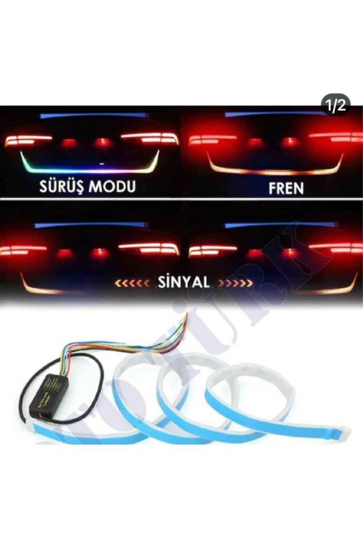 leader bagaj alti kayan led kayar led 120 cm her araca uyumludur fiyati yorumlari trendyol