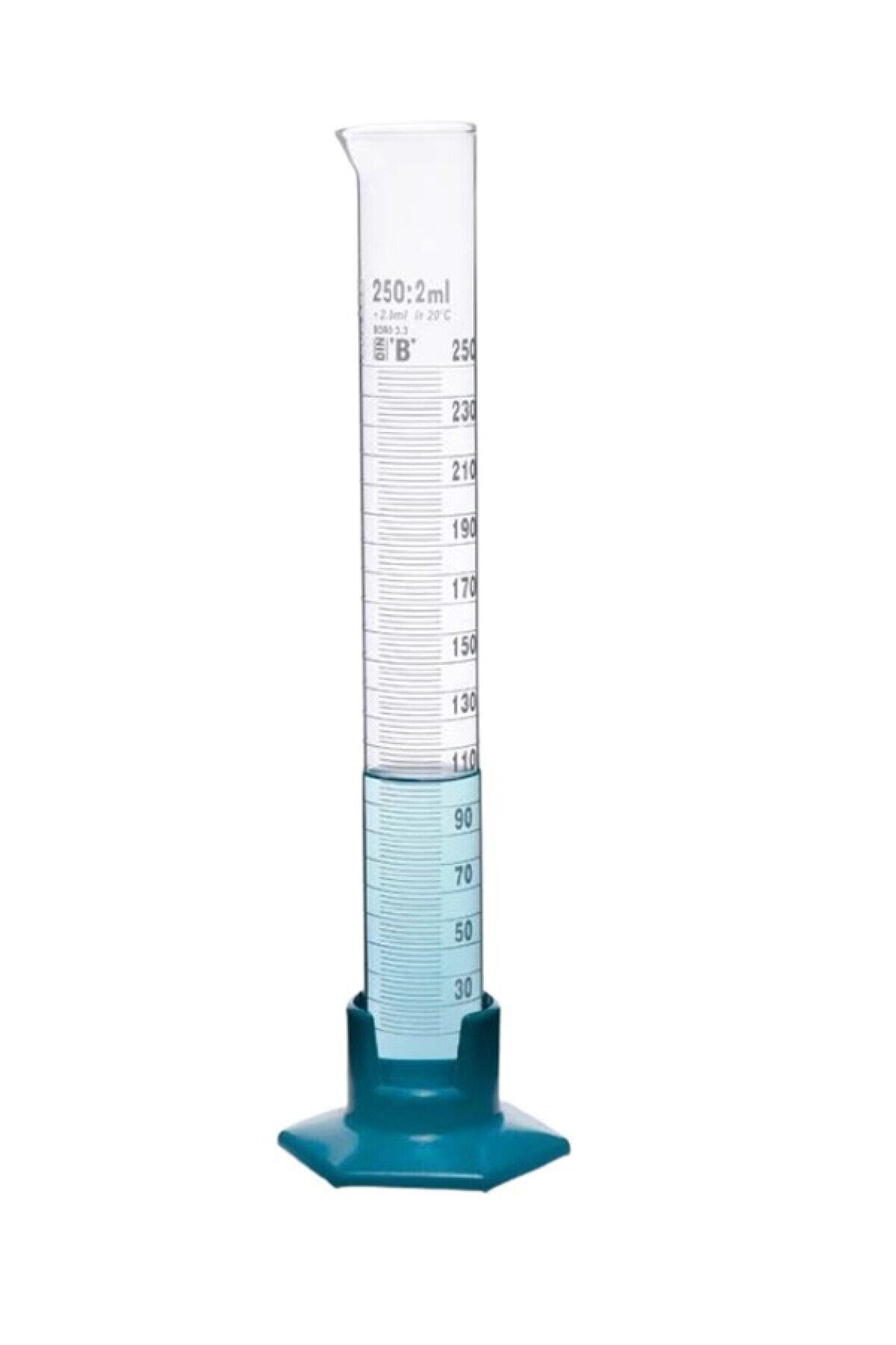 ISOLAB 016.07.500 Mezür Uzun Form Pp Tabanlı B Kalite Beyaz Skala 500 ml 2 Adet