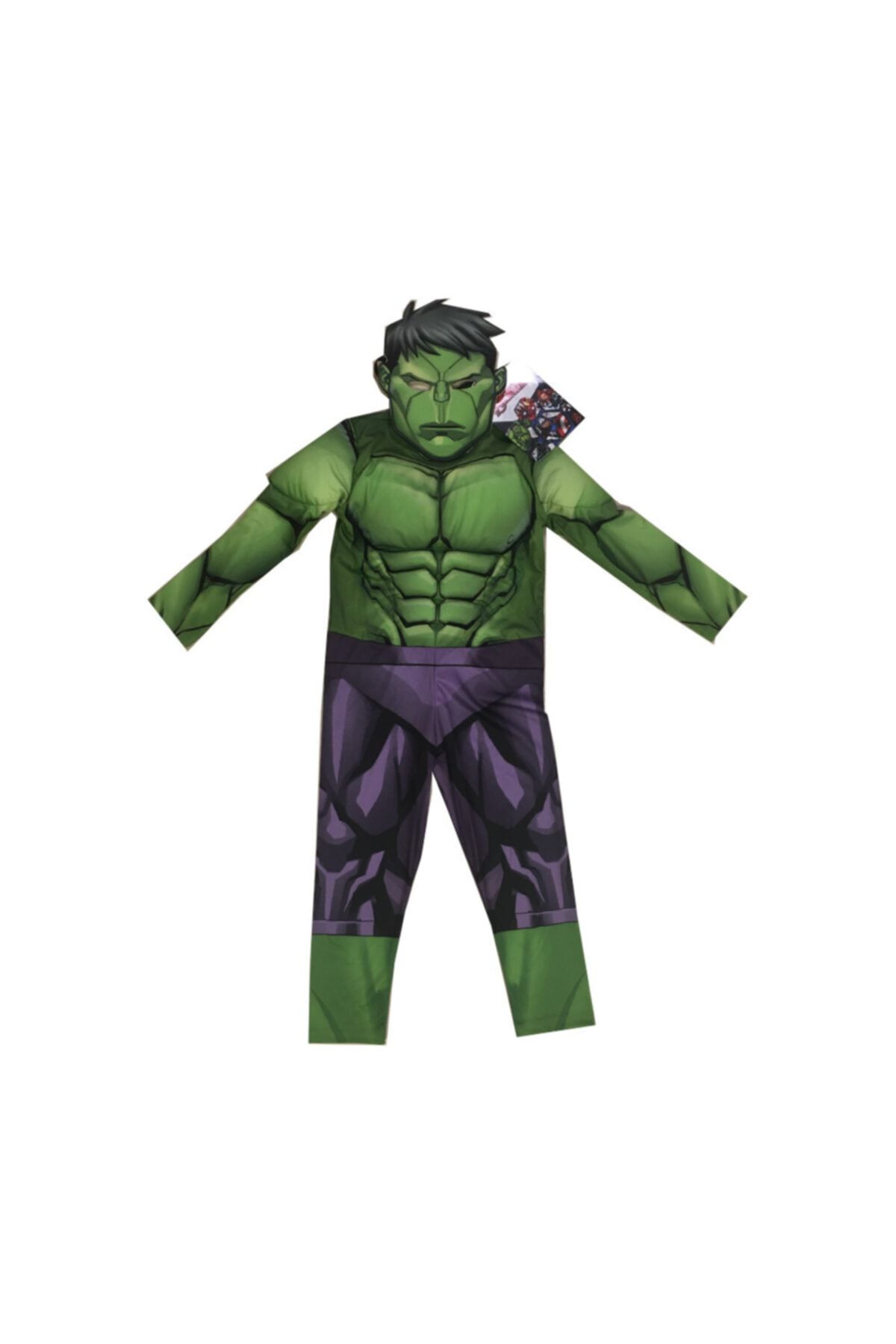 Trio Erkek Çocuk Hulk Karakter Kostümü