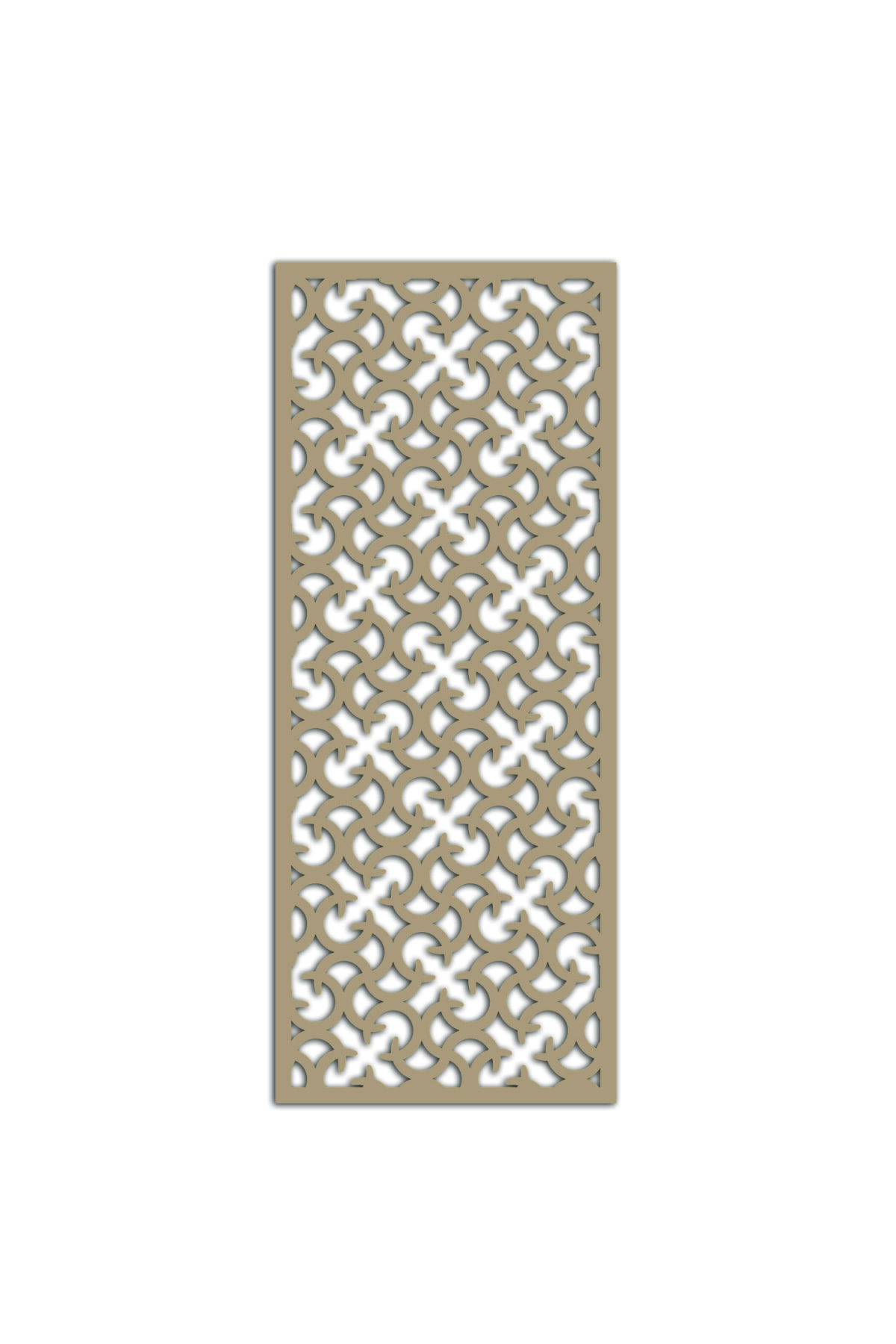 Liar Dekor Liar Ahşap Seperatör (Paravan) - KSP-54 - (10 mm) - (100 cm x 210 cm) - (Ham)