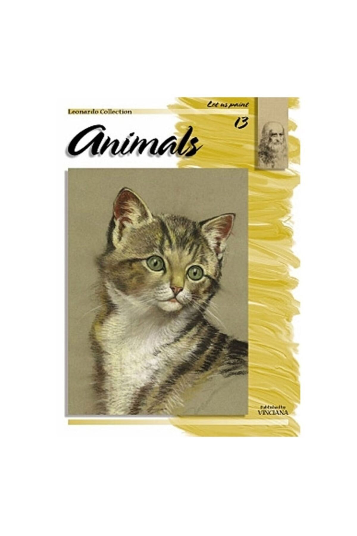 Da Vinci Leonardo Collection Desen Kitabı Animals N: 13 Hayvanlar N: 13