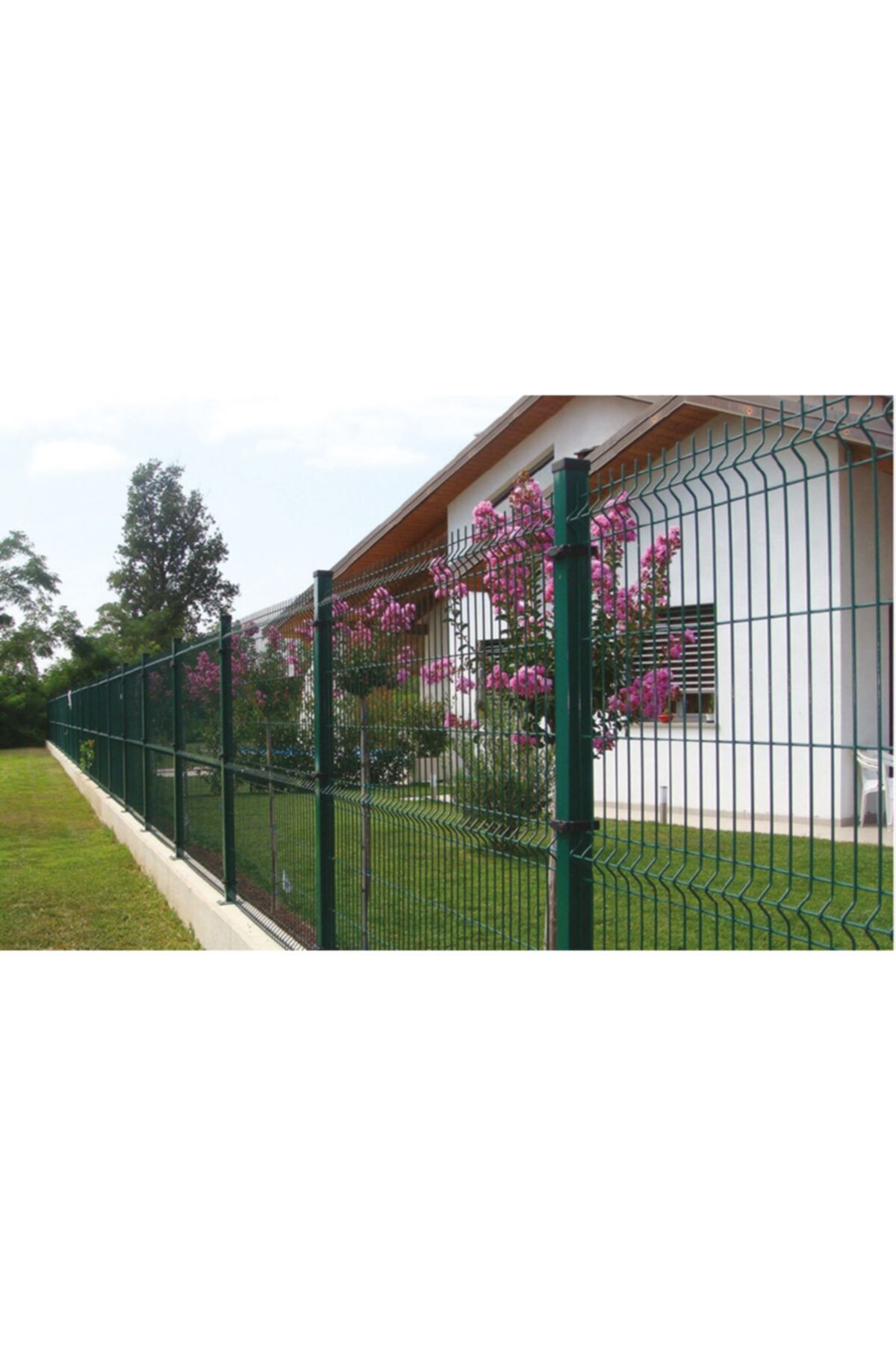 Evim Bahçe Demonte Panel Tel Çit 50 x 250 cm