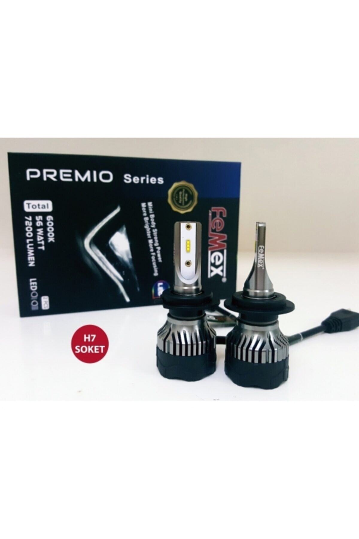FEMEX Fıat Egea Far Led Uzun Far Ampulü H7 Premio Csp Led