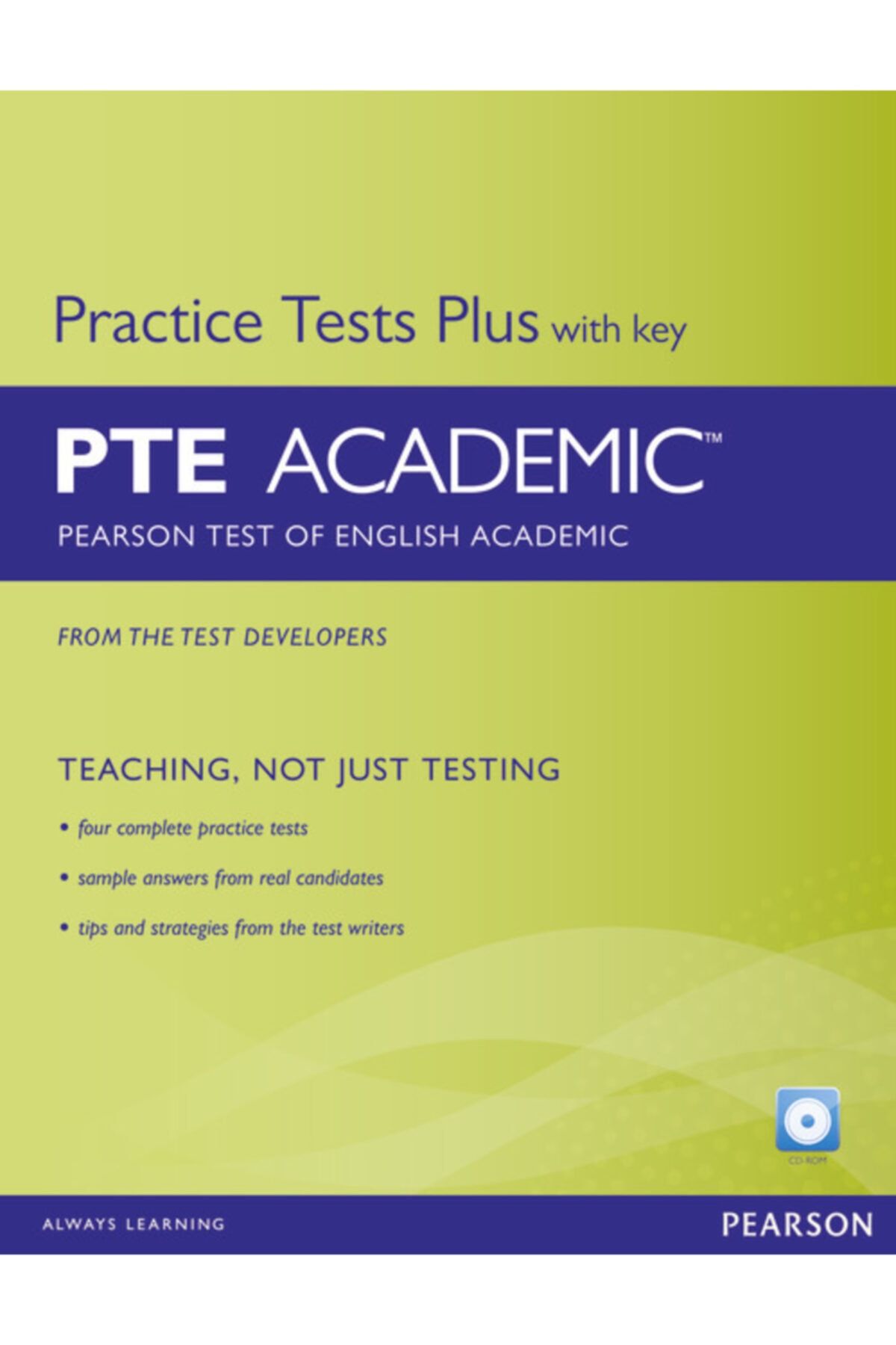 Pearson Ders Kitapları PTE Academic Practice Tests Plus With Key
