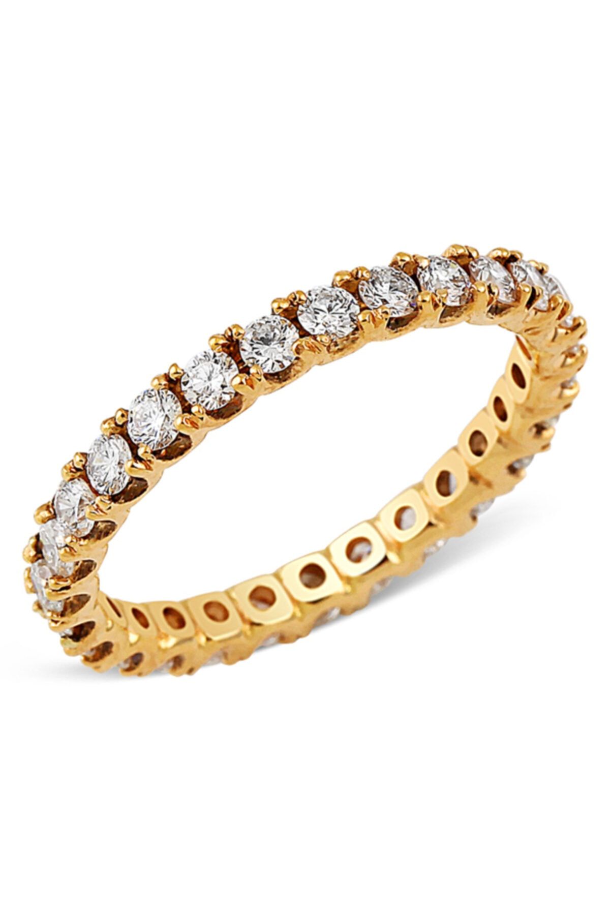 Barok Diamond Pırlanta Düş Tamtur Yüzük 1.06ct 18 Ayar
