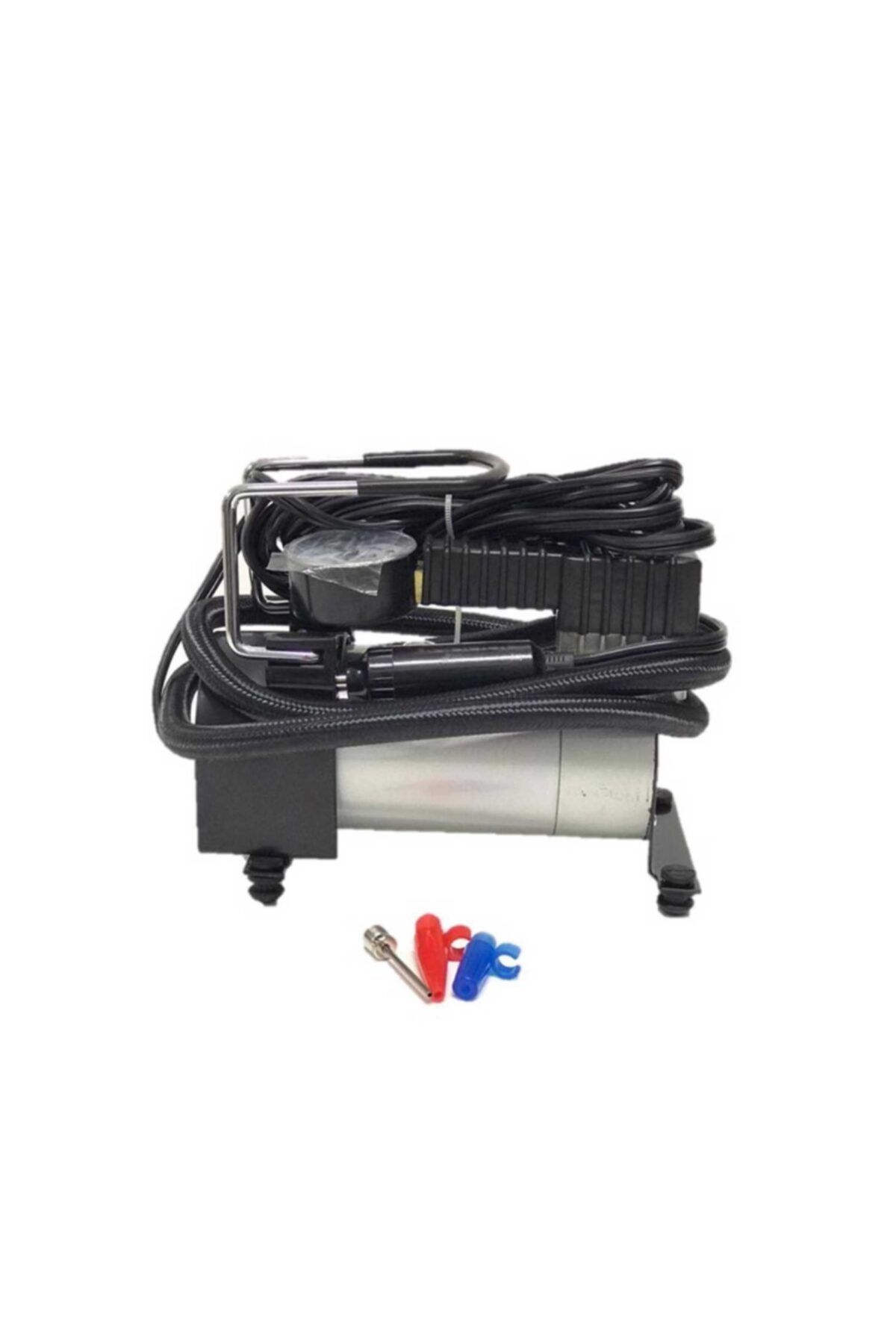 Carub Hava Kompresörü Metal 12v 150 Psı Isıksız Siyah