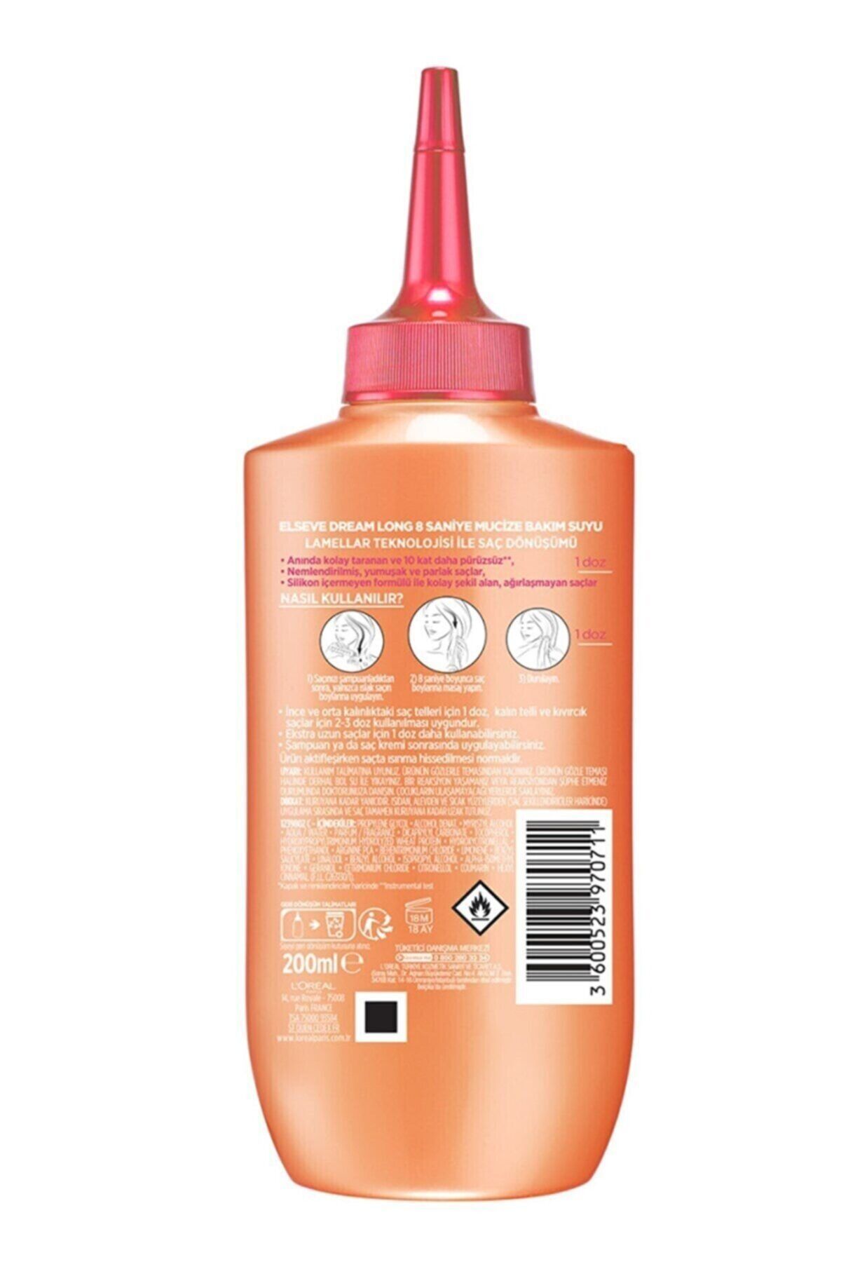 Loreal Dream Long Wonder Water 8 Seconds Miracle Care Water 200 ml