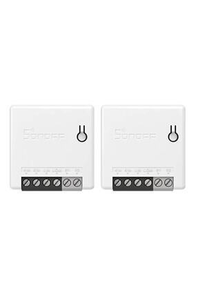 2 Adet Mini R2 İki Yönlü Akıllı Anahtar Switch Röle Image 0