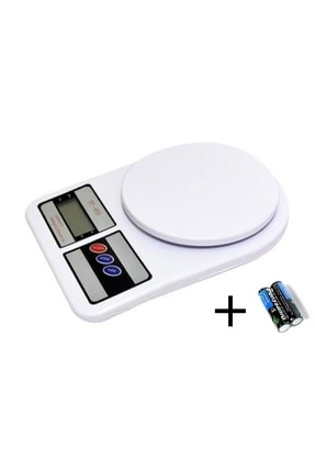 Dijital Mutfak Tartısı Terazisi Lcd Ekran Ile Hassas Ölçüm 10 Kg Image 0