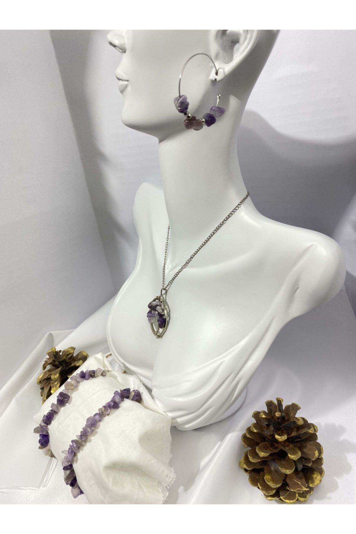 Naturalim Tree Of Life Necklace Earrings And Bracelet Natural