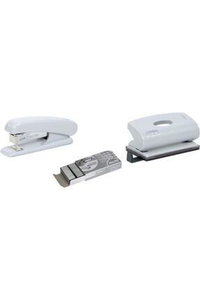 Set Zımba Makinesi S5 + Delgeç P-811 Cs-5811 Gri Image 0