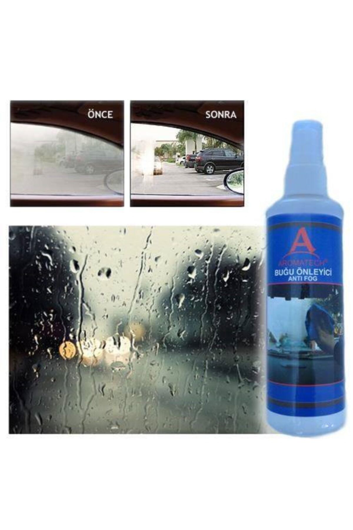 FırsatYeri Cam Ayna Buğu Önleyici Buğu Giderici Sprey Anti Fog Spreyi