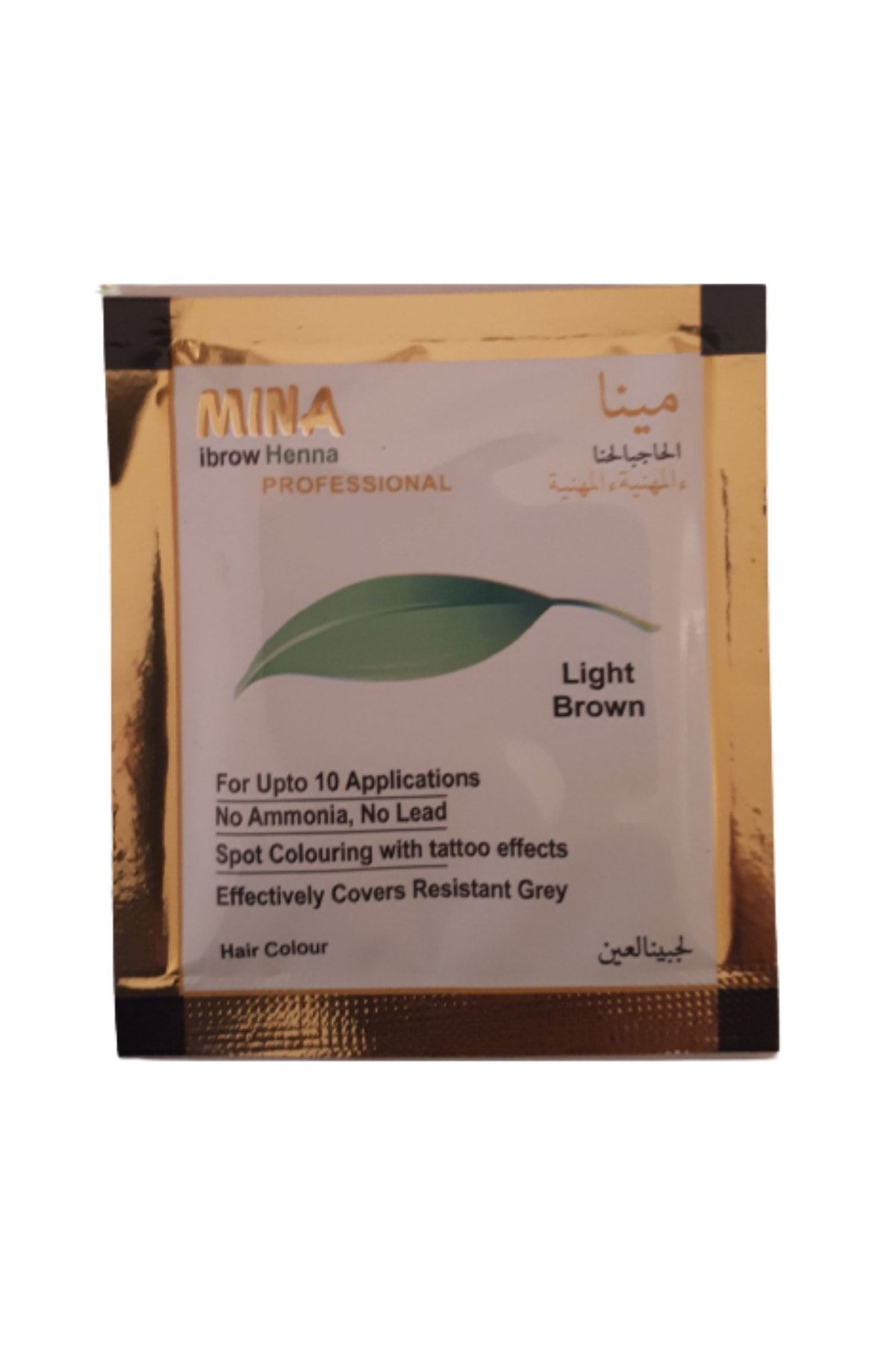 Mina Brow Henna Açık Kahve Renk Kaş Kınası
