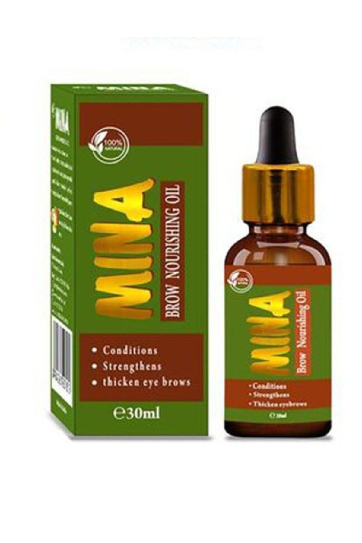 Mina Henna Kaş Kınası Besleyici Yağ 30 ml