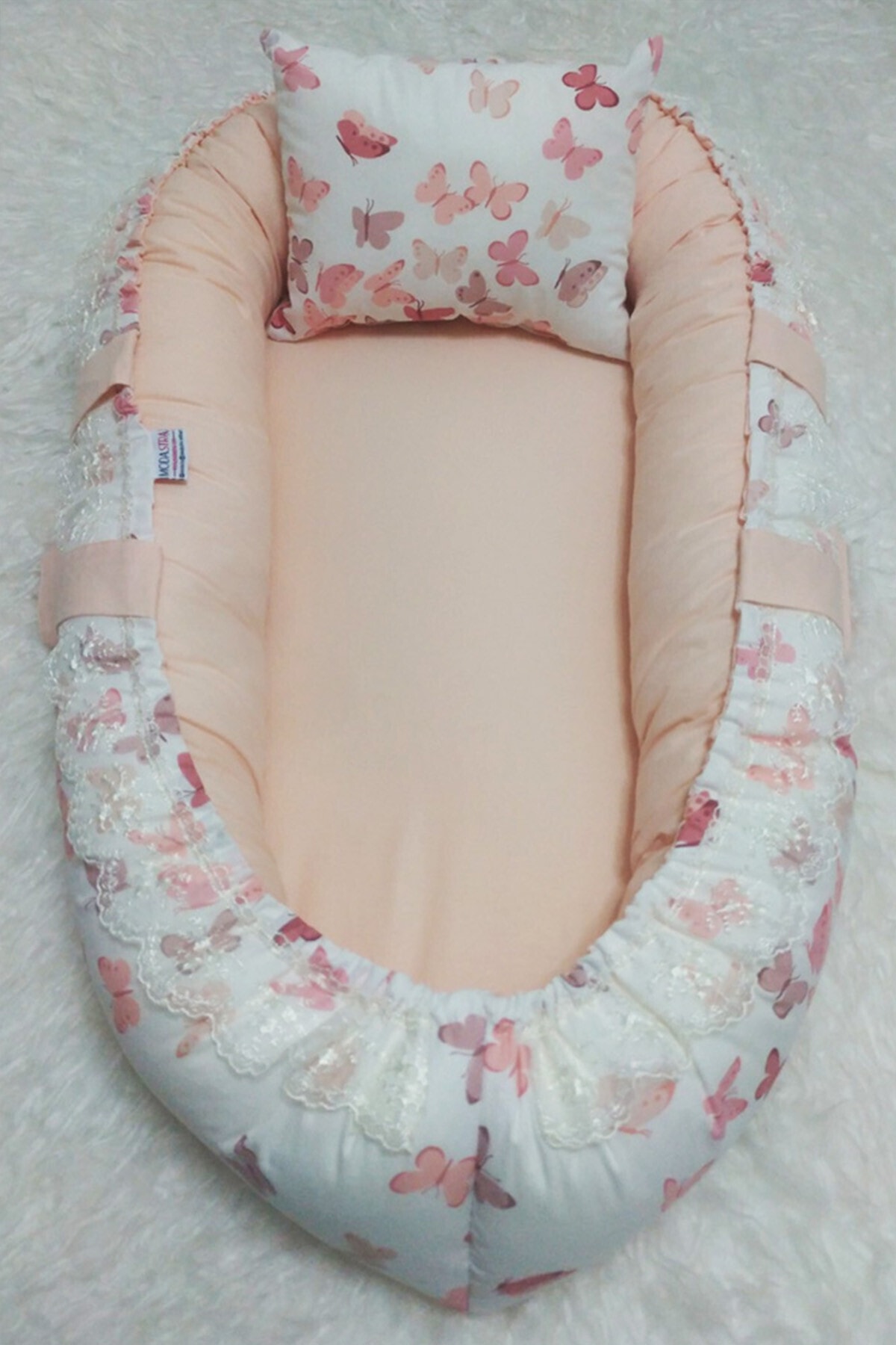 modastra Pudra Kelebekli Desen Küçük Beden Babynest