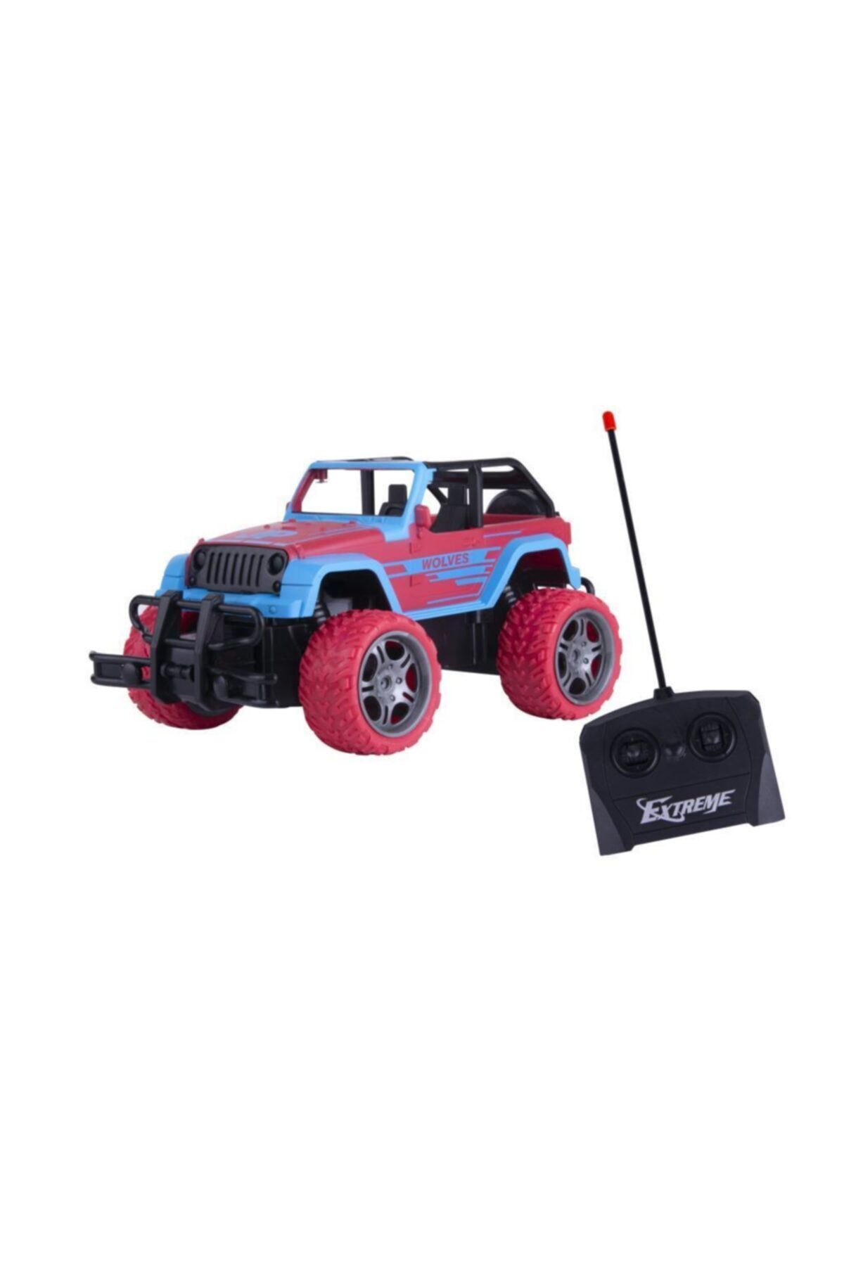 SmartFox Birlik R/c 1:18 Rock Crawler Uzaktan Kumandalı Şarjlı Araba -arazi Aracı - Kırmızı