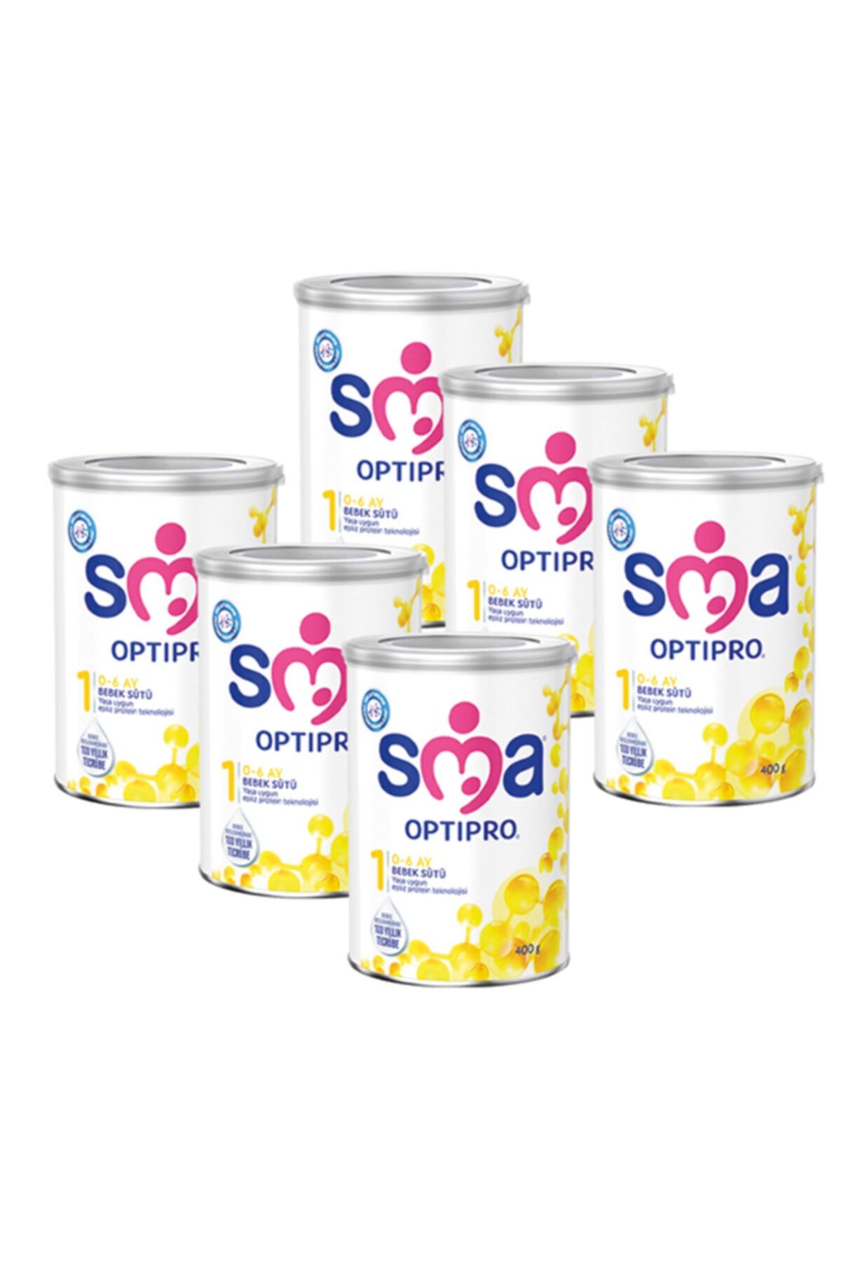 SMA 1 Optipro Bebek Sütü 800 gr X 6 Adet