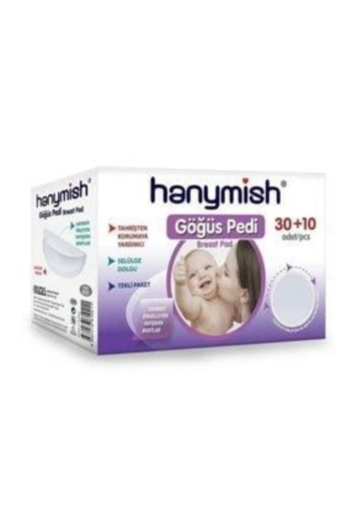 Hanymish Göğüs Pedi 30+10 Adet 1021