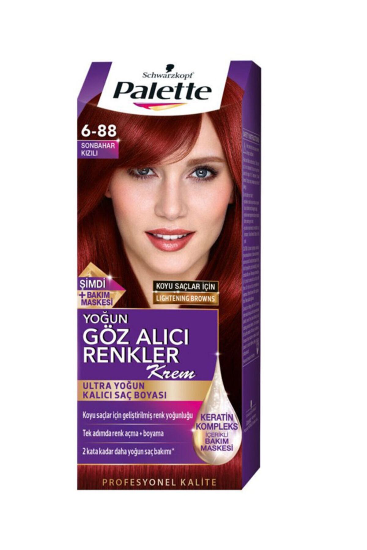 BEKA Palette Natural Göz Alıcı 6-88 Yoğun Kızıl