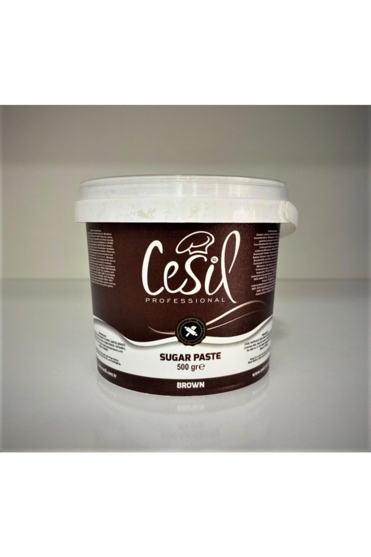 Cesil Kahve Rengi Şeker Hamuru 500 Gr