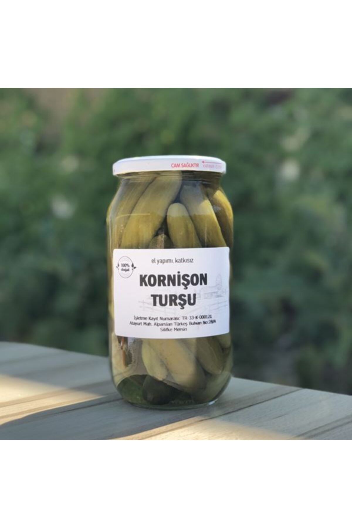 Yurtsever Özel Kornişon Turşusu-1200gr