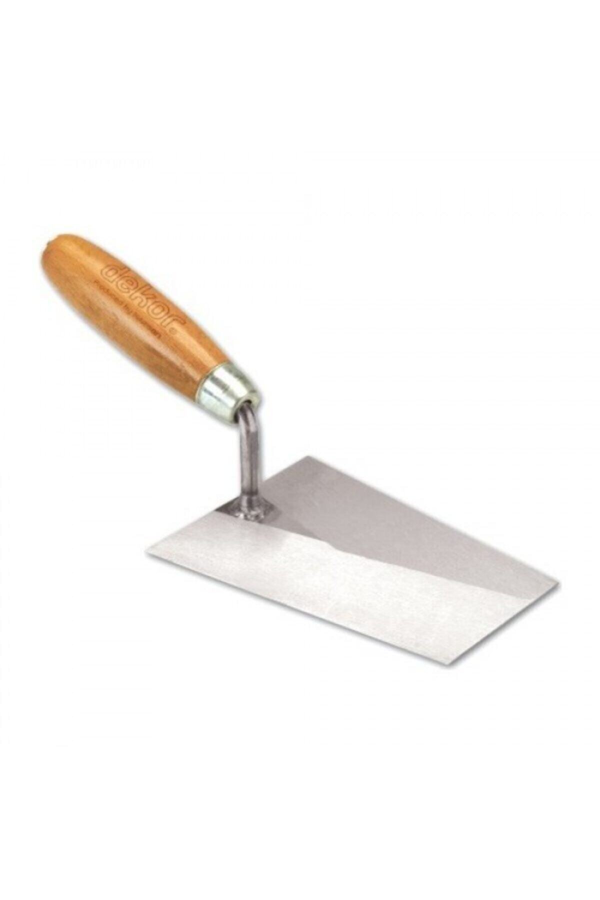 Dekor Duvarcı Malası Ahsap Saplı Yay Çelıgı 14 Cm