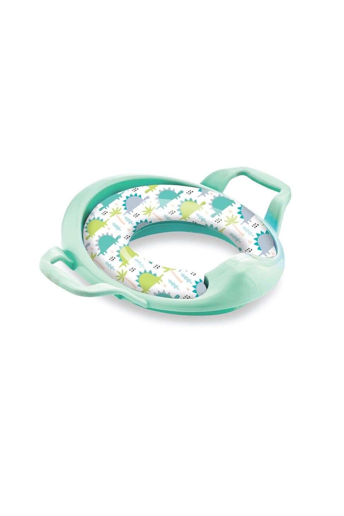 Babyjem Unisex Çocuk Mint Yeşili Mega Klozet Adaptörü