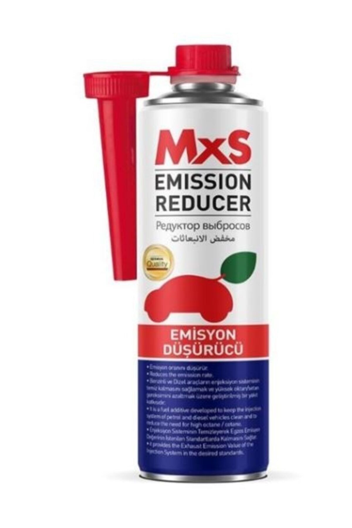 MxS Yakıt Benzin Egzost Emisyon Duman Önleyici Düşürücü Katkısı 300ml