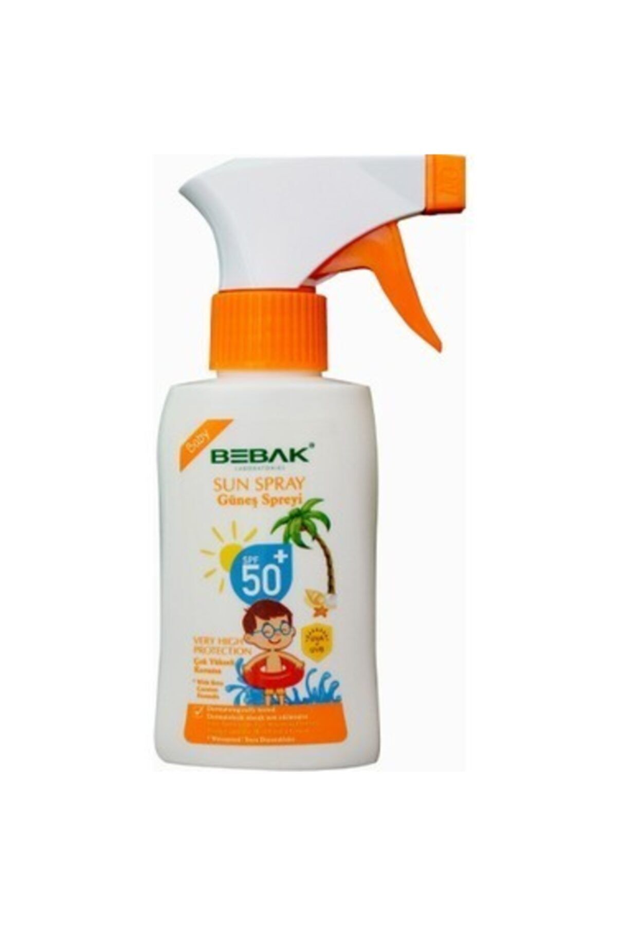 İKON MARKET Bebak Bebek Güneş Losyonu 50+ Spf Bayb Sprey Kutulu 175 Ml