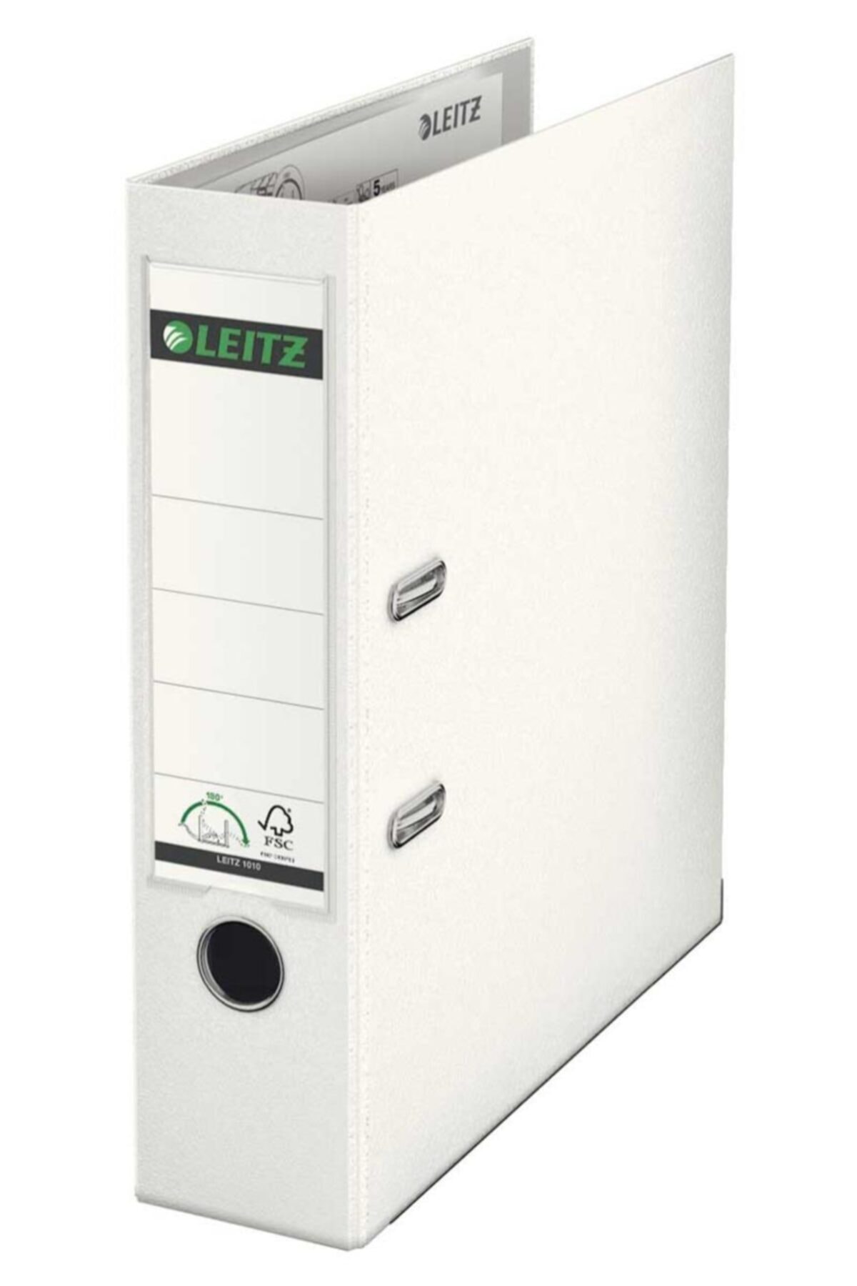 Leitz 24 Lü Koli Geniş Beyaz Büro Klasörü L-1010