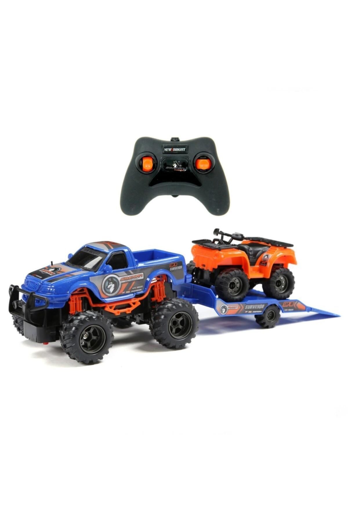 Burago New Bright Siberian Expedition Surveyor Kumandalı Jeep