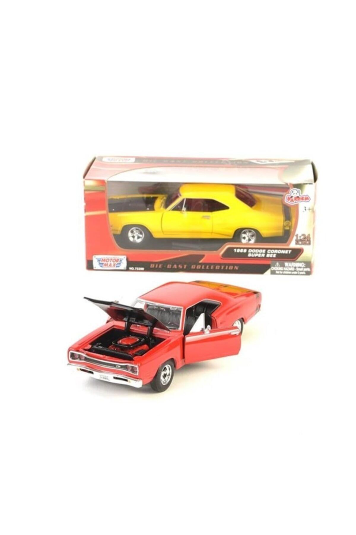 Vardem Metal Motormax 1969 Dodge Coronet 1:24