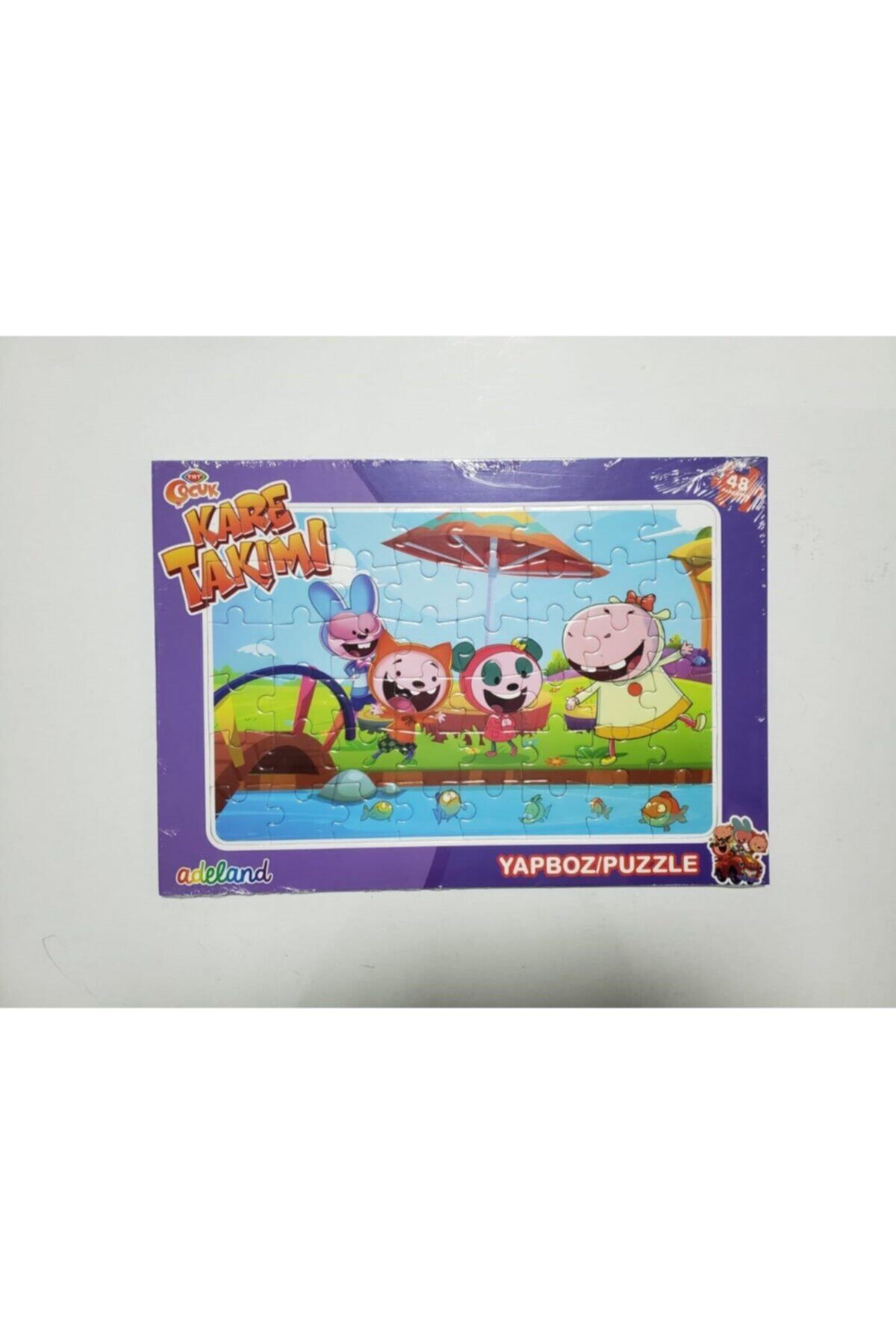 ADELAND Trt Çocuk Kare Takımı 48 Parça Yapboz (puzzle)