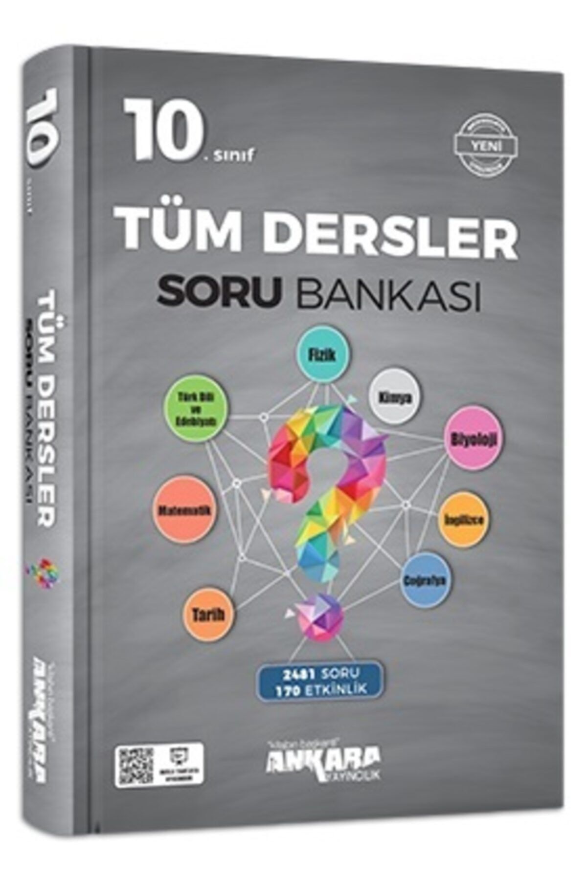 Ankara Yayıncılık Ankara 10. Sınıf Tüm Dersler Soru Bankası