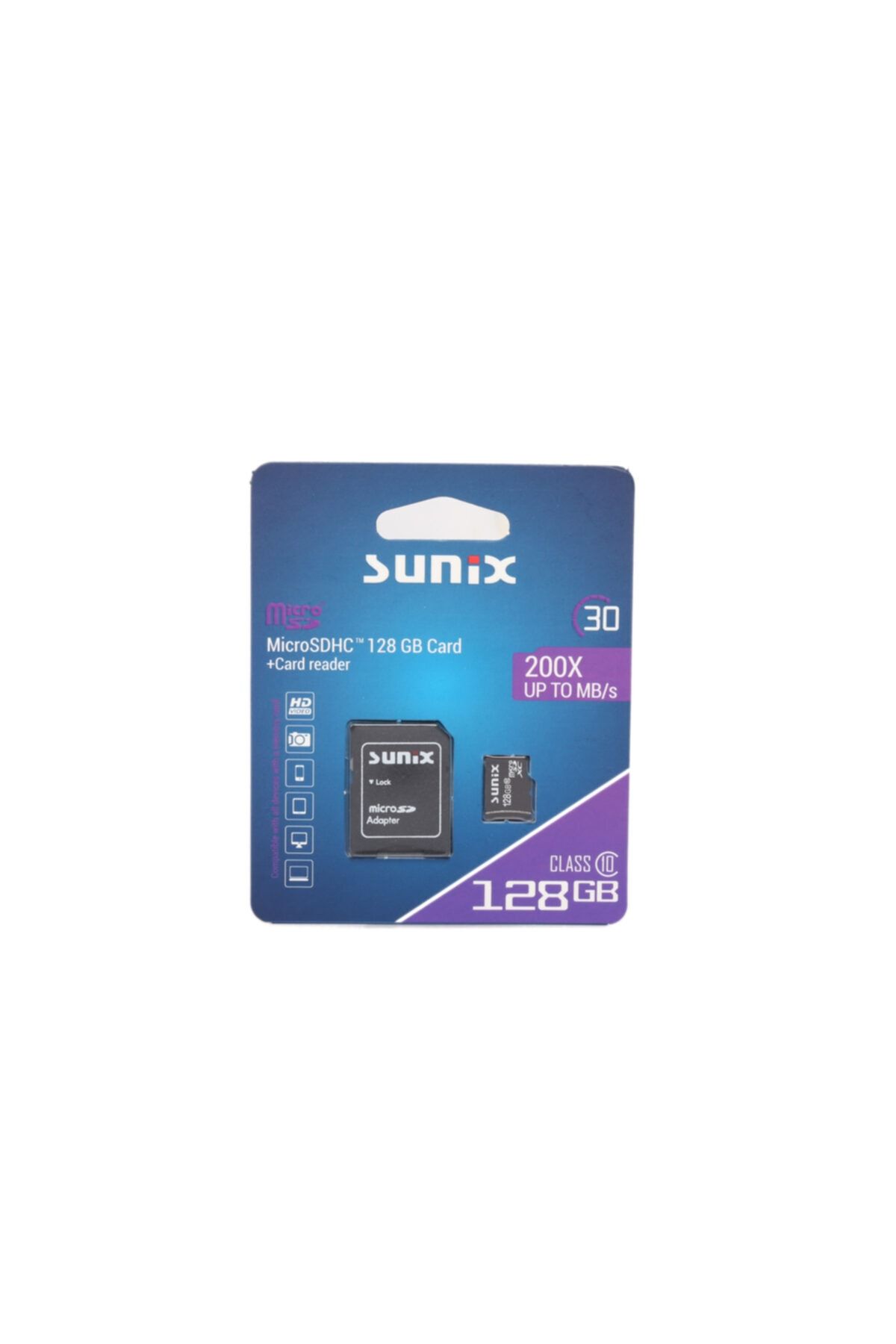 Sunix 128gb Micro Sd Class 10 Hafıza Kartı