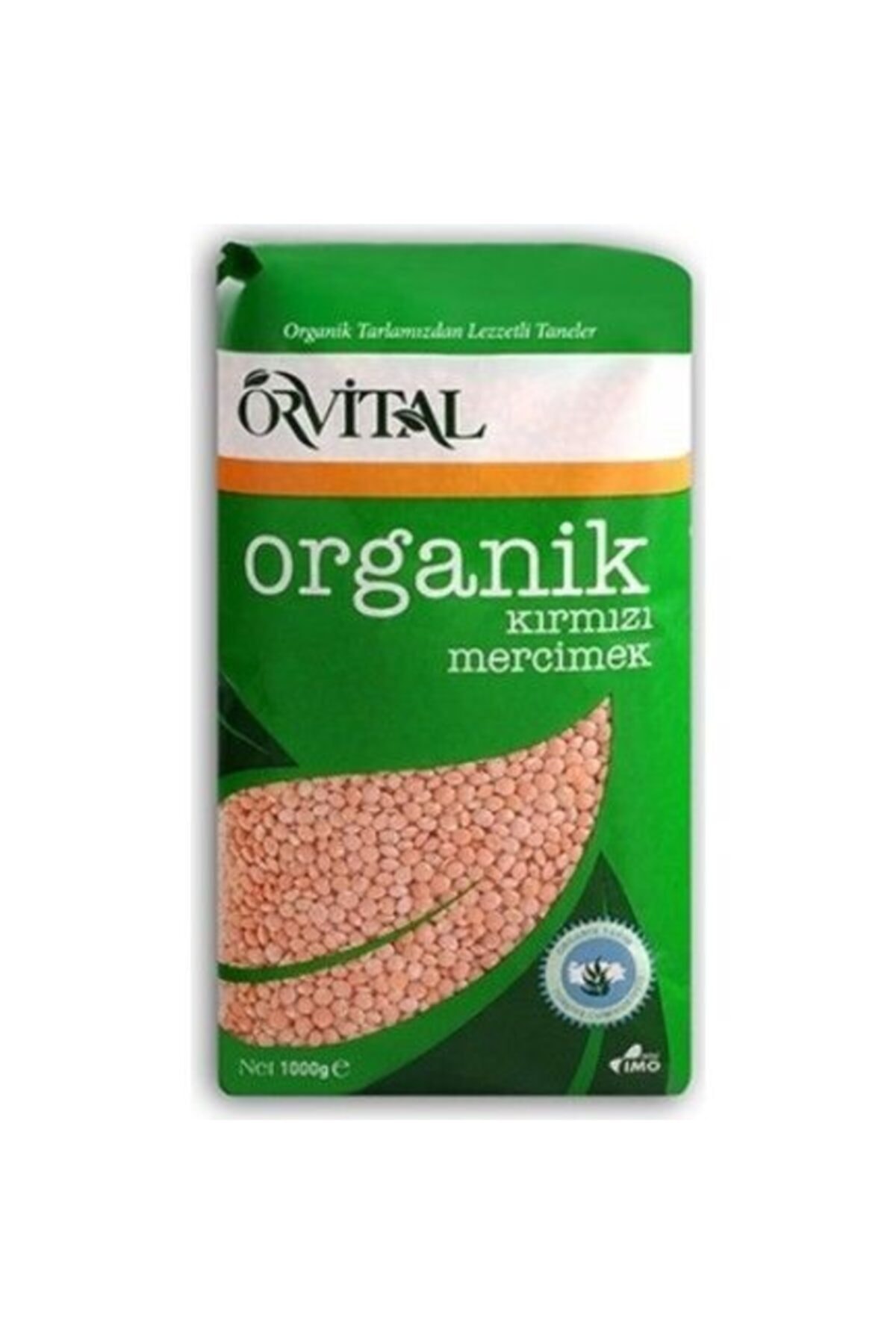 Orvital Organik Kırmızı Mercimek 1 Kg