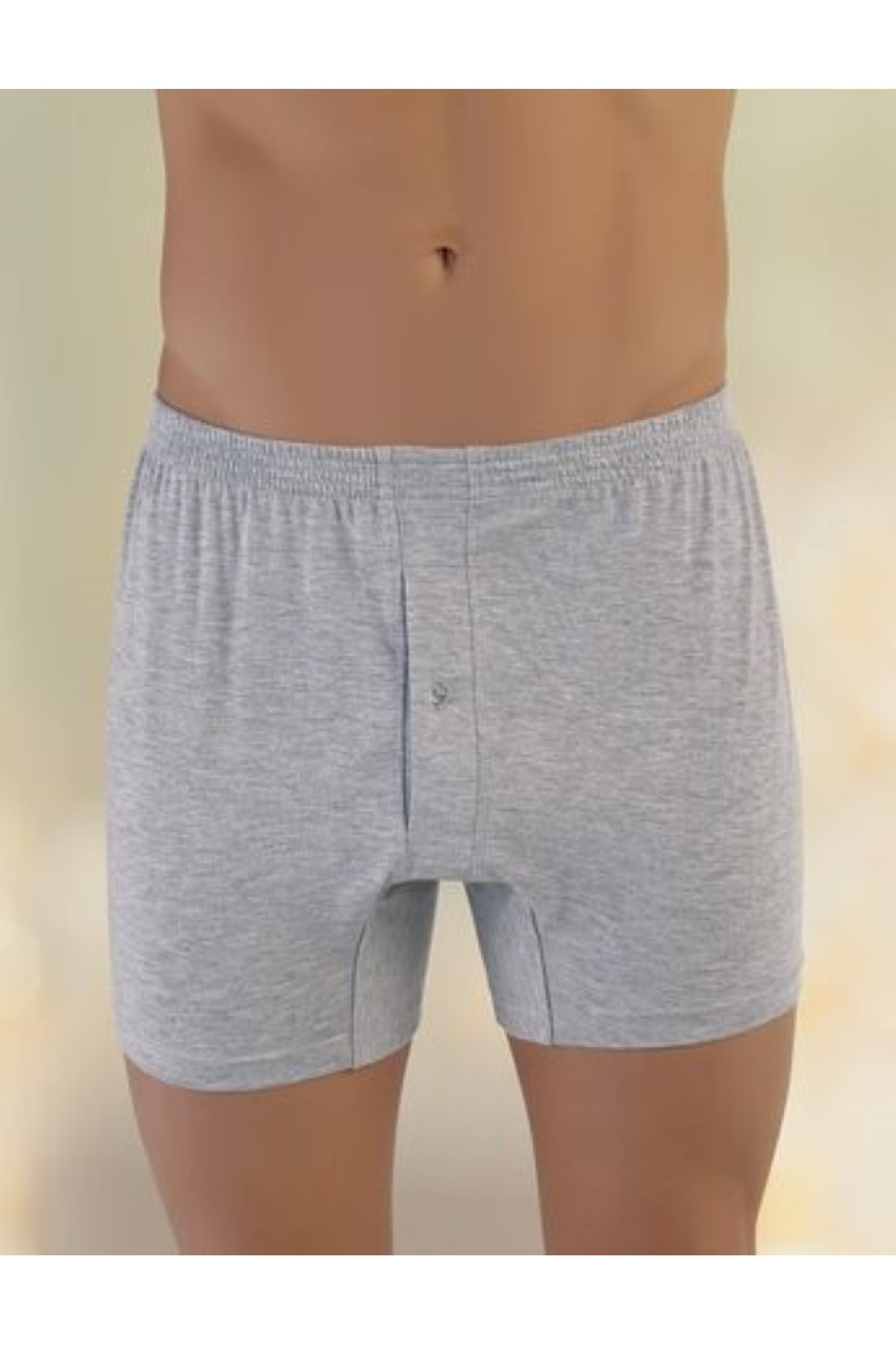 Şahinler Erkek Gri Penye 6'lı Boxer