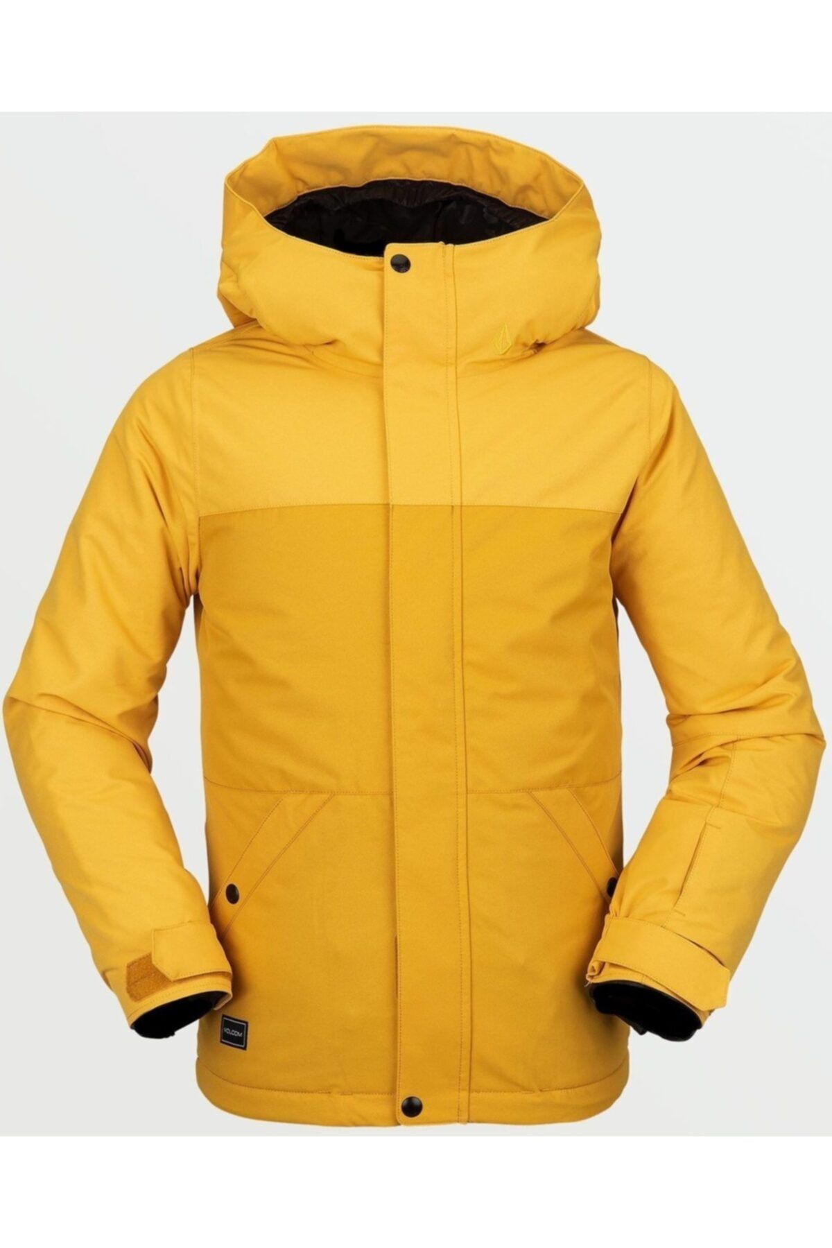 VOLCOM Unisex Çocuk Sarı Sass N Fras Ins Rsg Snowboard Mont