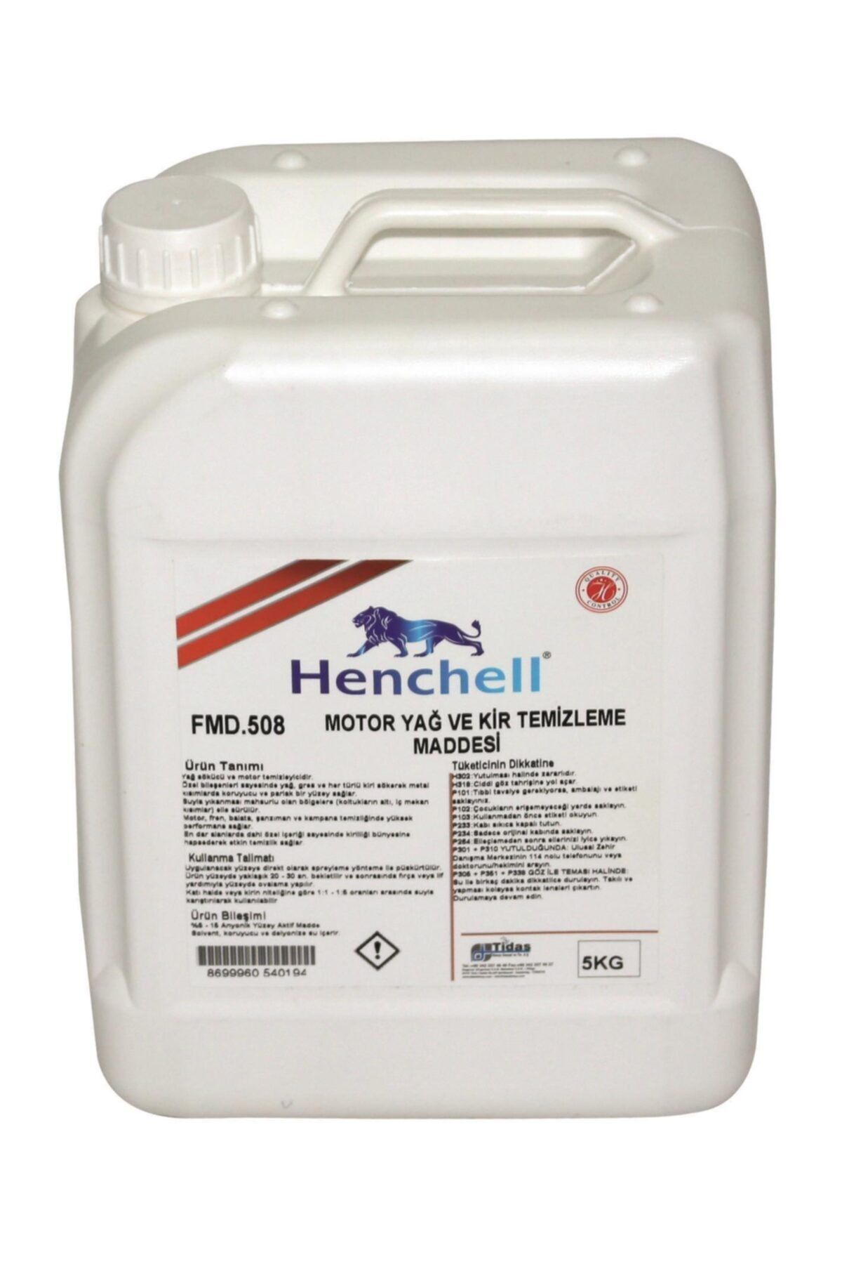 Henchell Motor Yağ Ve Kir Temizleme Maddesi 5kg.