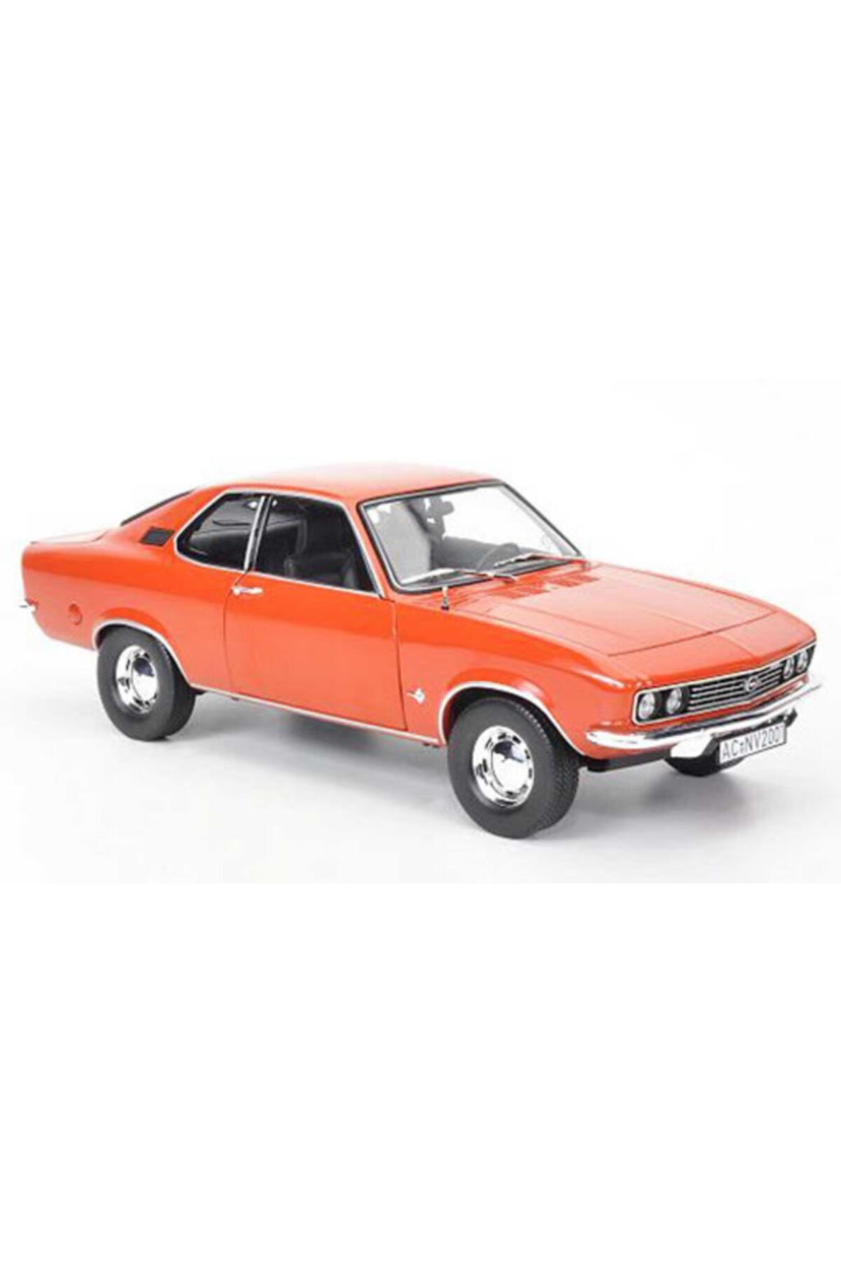 Norev 1/18 Opel Manta A Turuncu Renk Diecast Model Araba