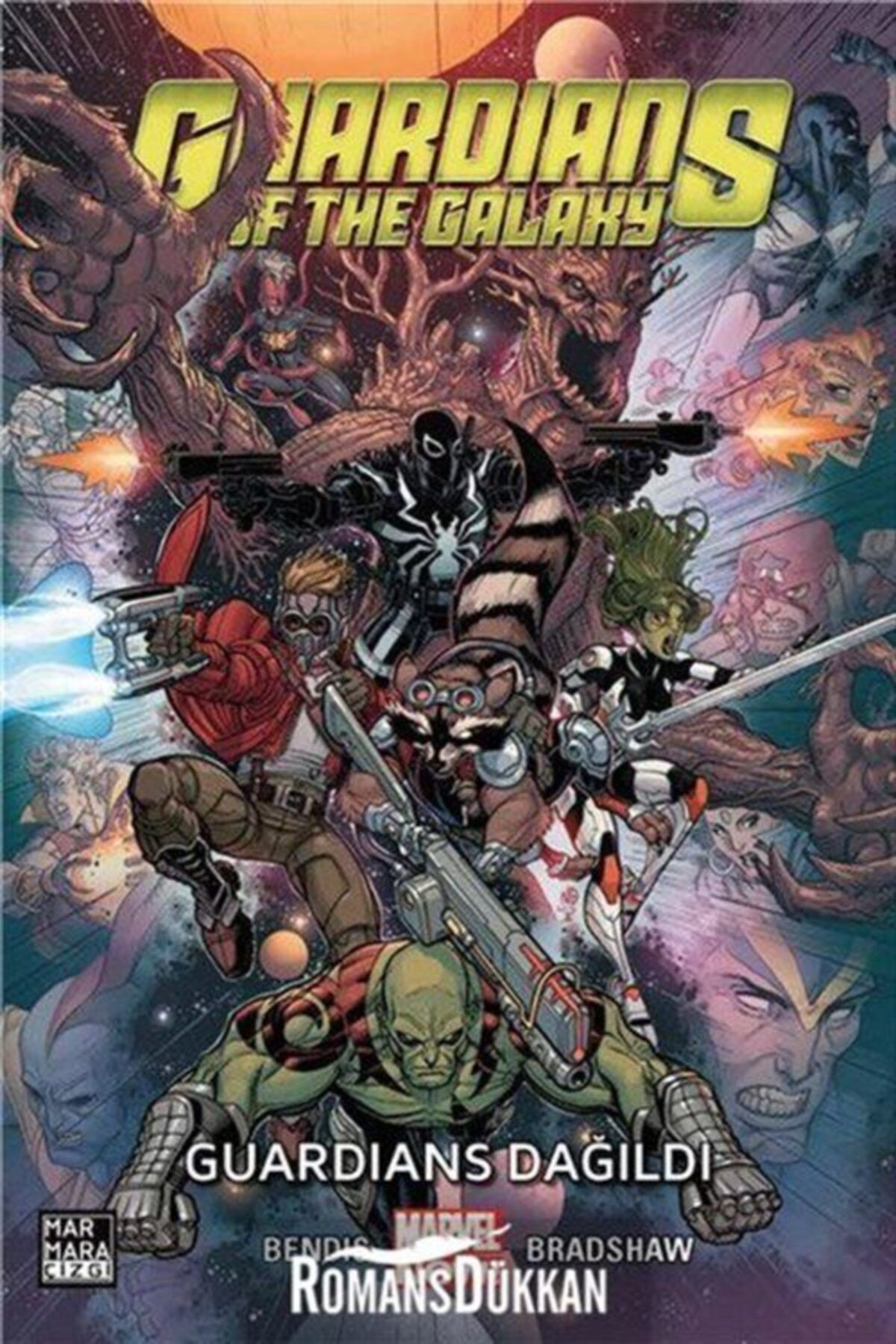 Marmara Çizgi Yayınları Guardians Of The Galaxy Cilt 3 Guardians Dağıldı
