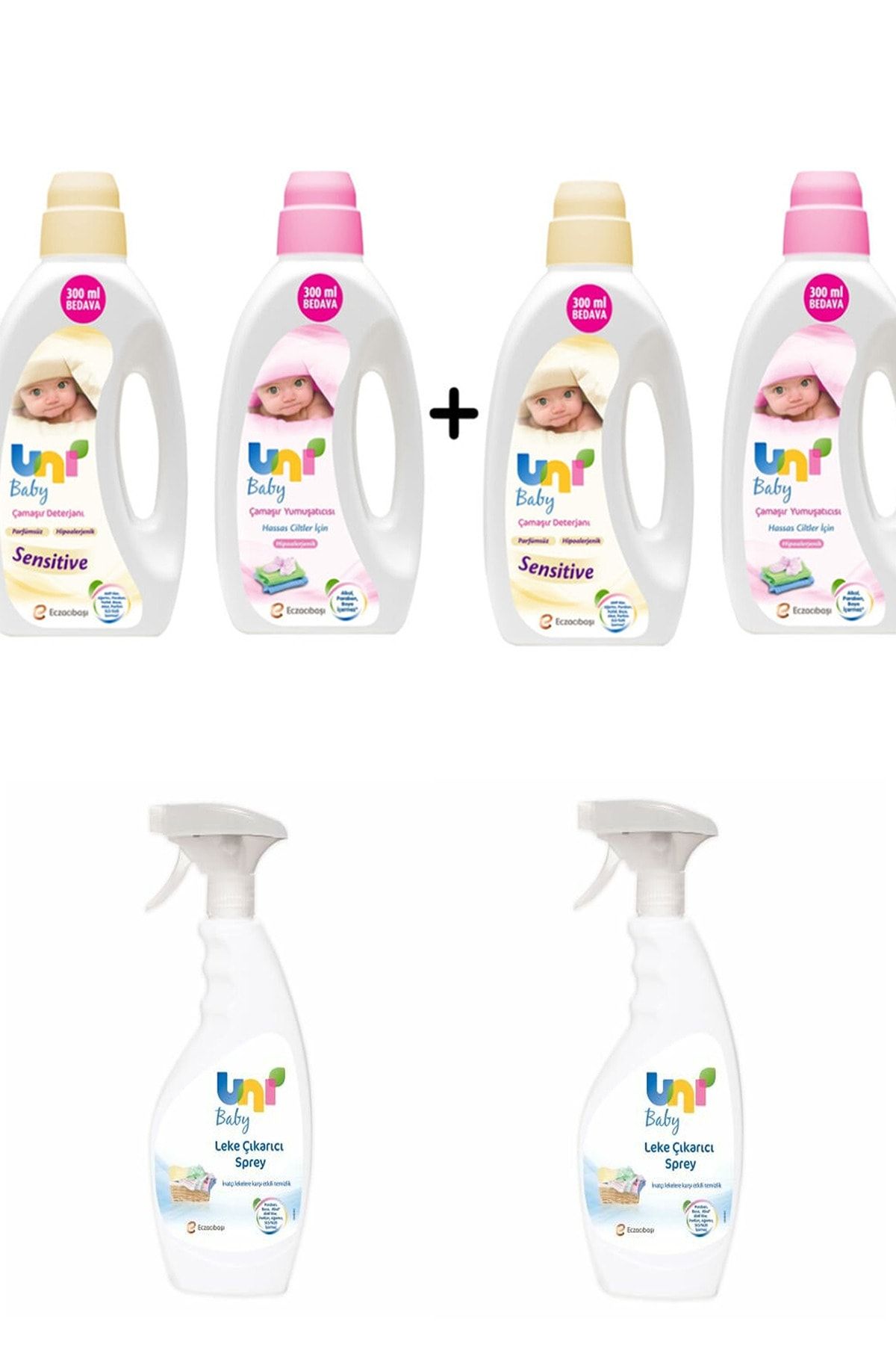 uni baby camasir deterjani yumusatici leke cikarici set x 2 fiyati yorumlari trendyol