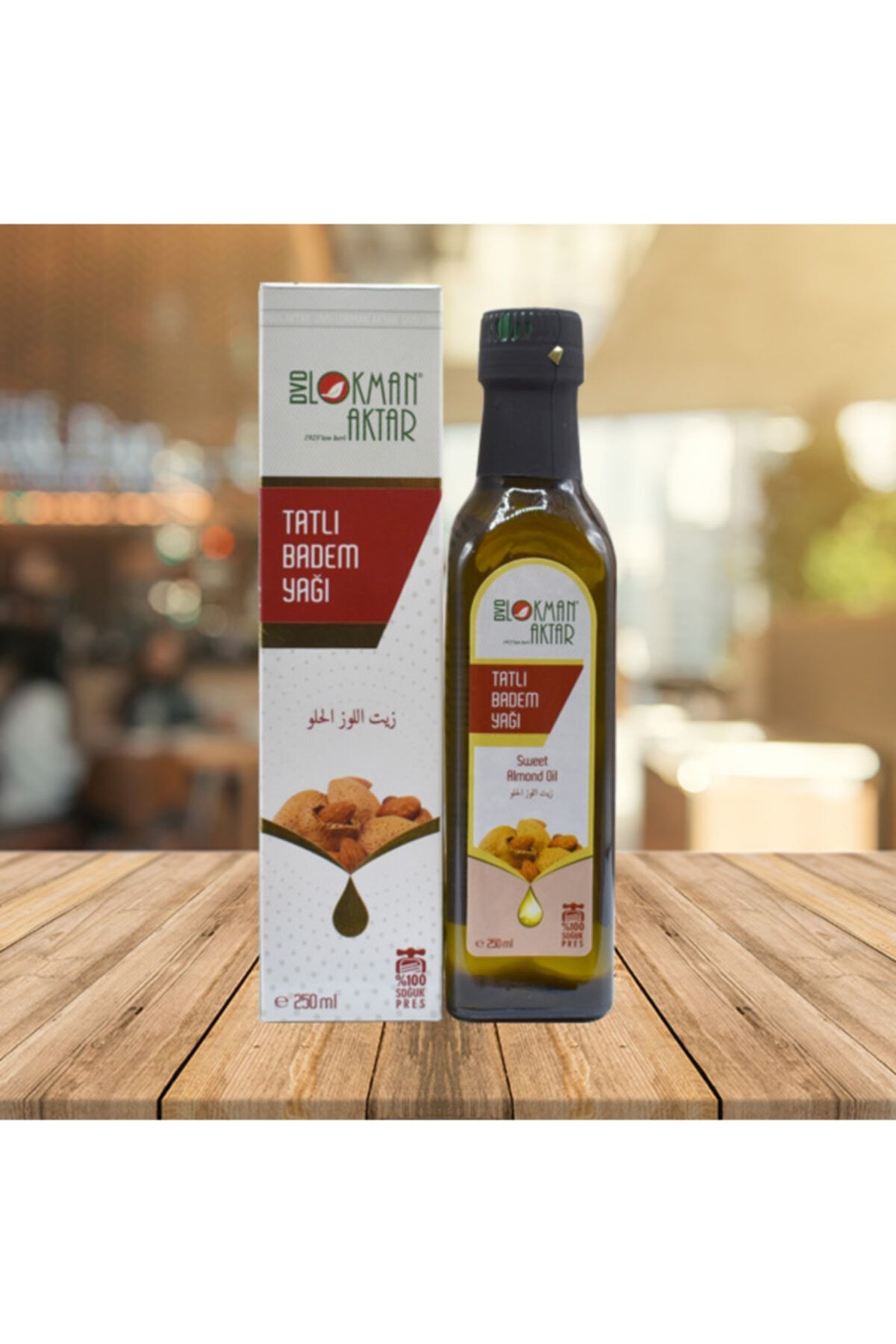 Lokman Aktar Tatlı Badem Yağı 250 ml
