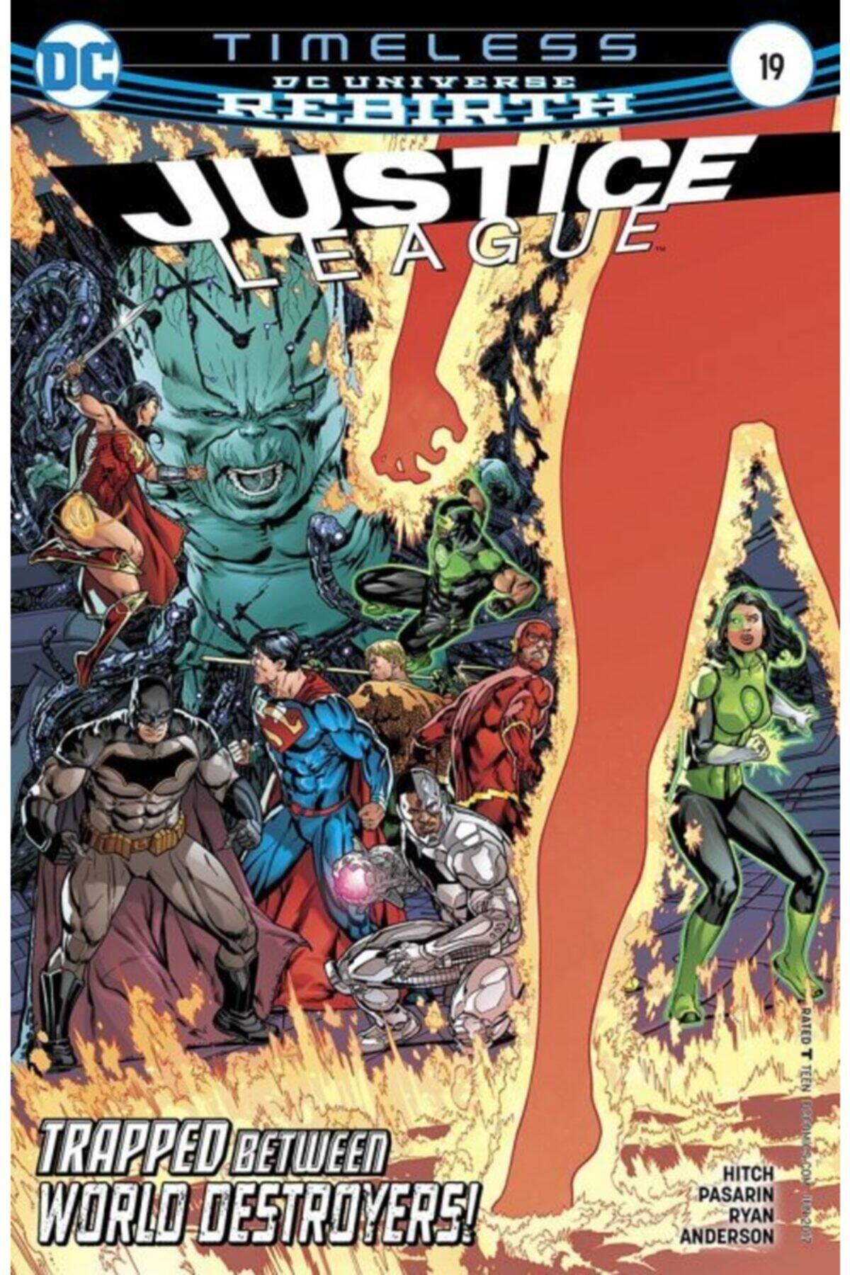 TM & DC ComicsWarner Bros Justice League #19 Fasikül Ingilizce Çizgi Roman